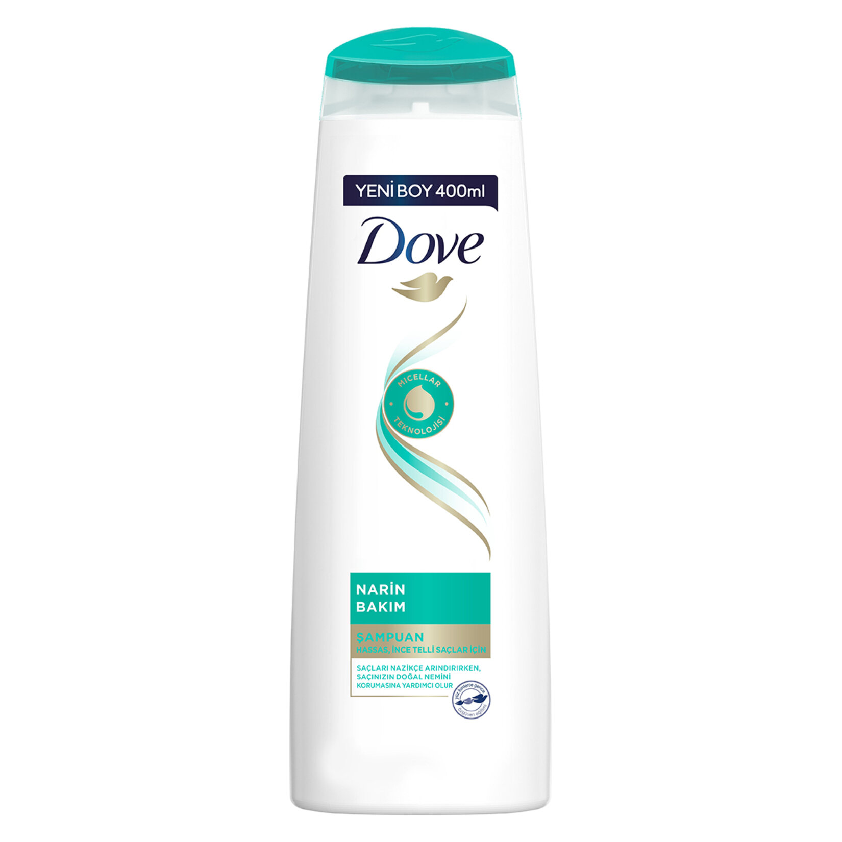 Dove Narin Bakım Micellar Şampuan 400 Ml