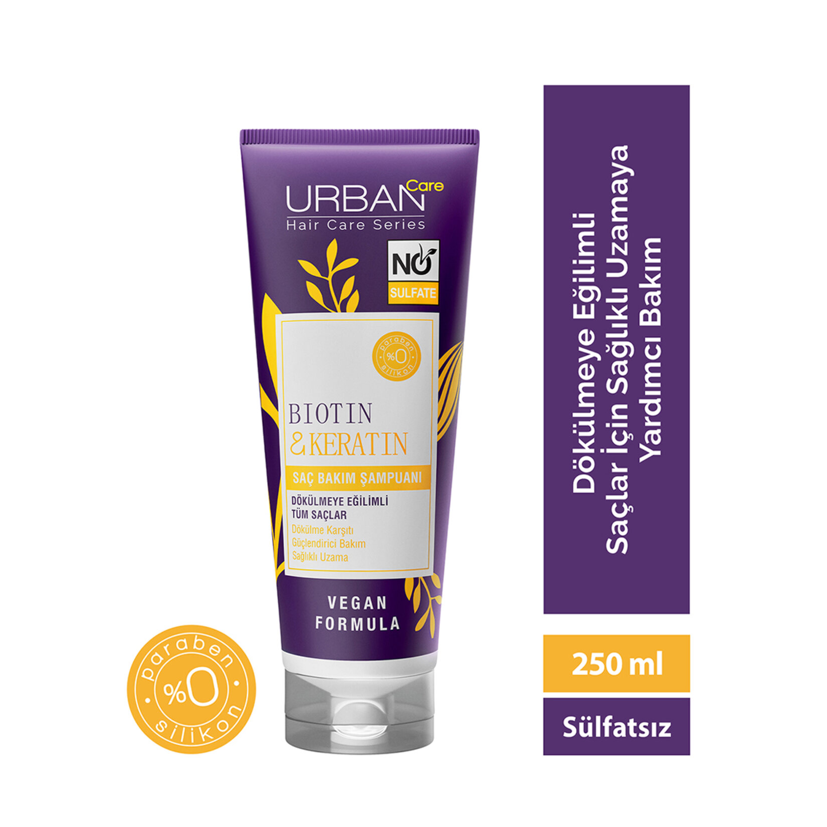 Urban Care Biotin Keratin Sülfat Saç Bakım Şampuan 250 Ml