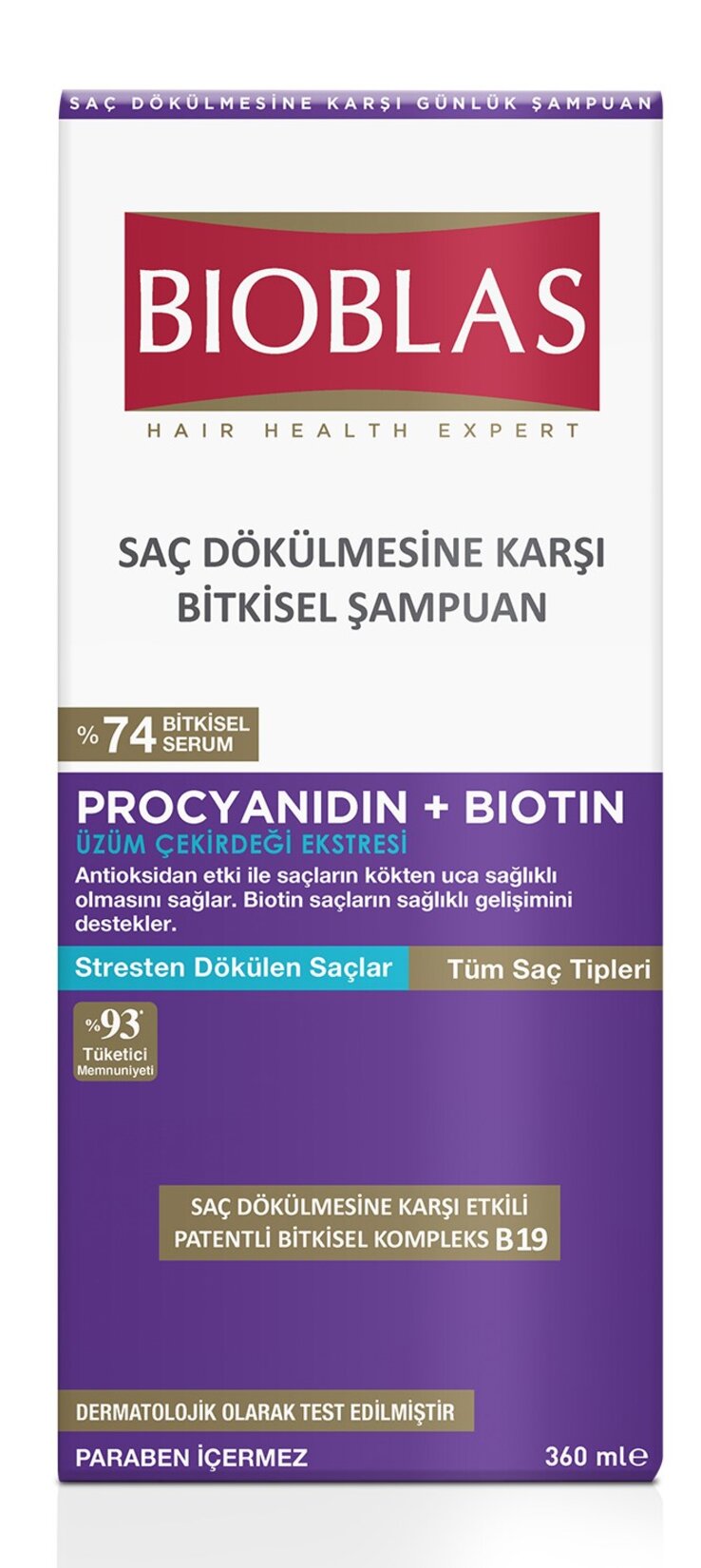 Bioblas Antistress Şampuanı 360 Ml