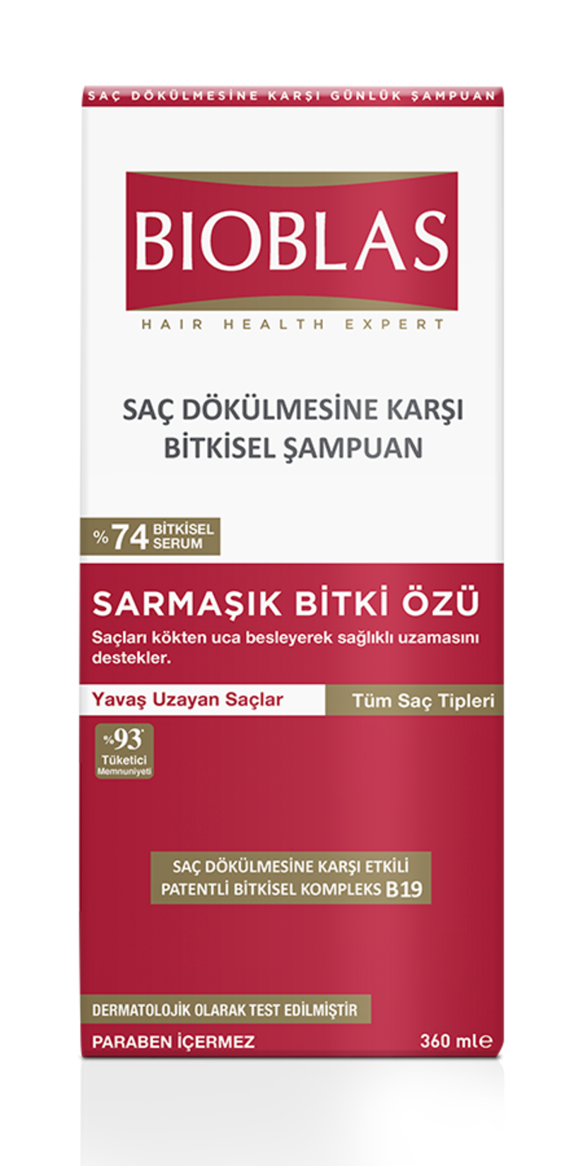 Bioblas Sağlıklı Uzama Etkili Şampuan 360 Ml