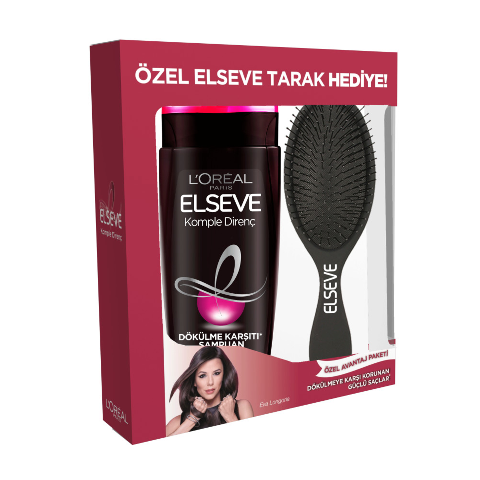 Elseve Komple Direnç Dökülme 450 Ml Tarak Hediyeli