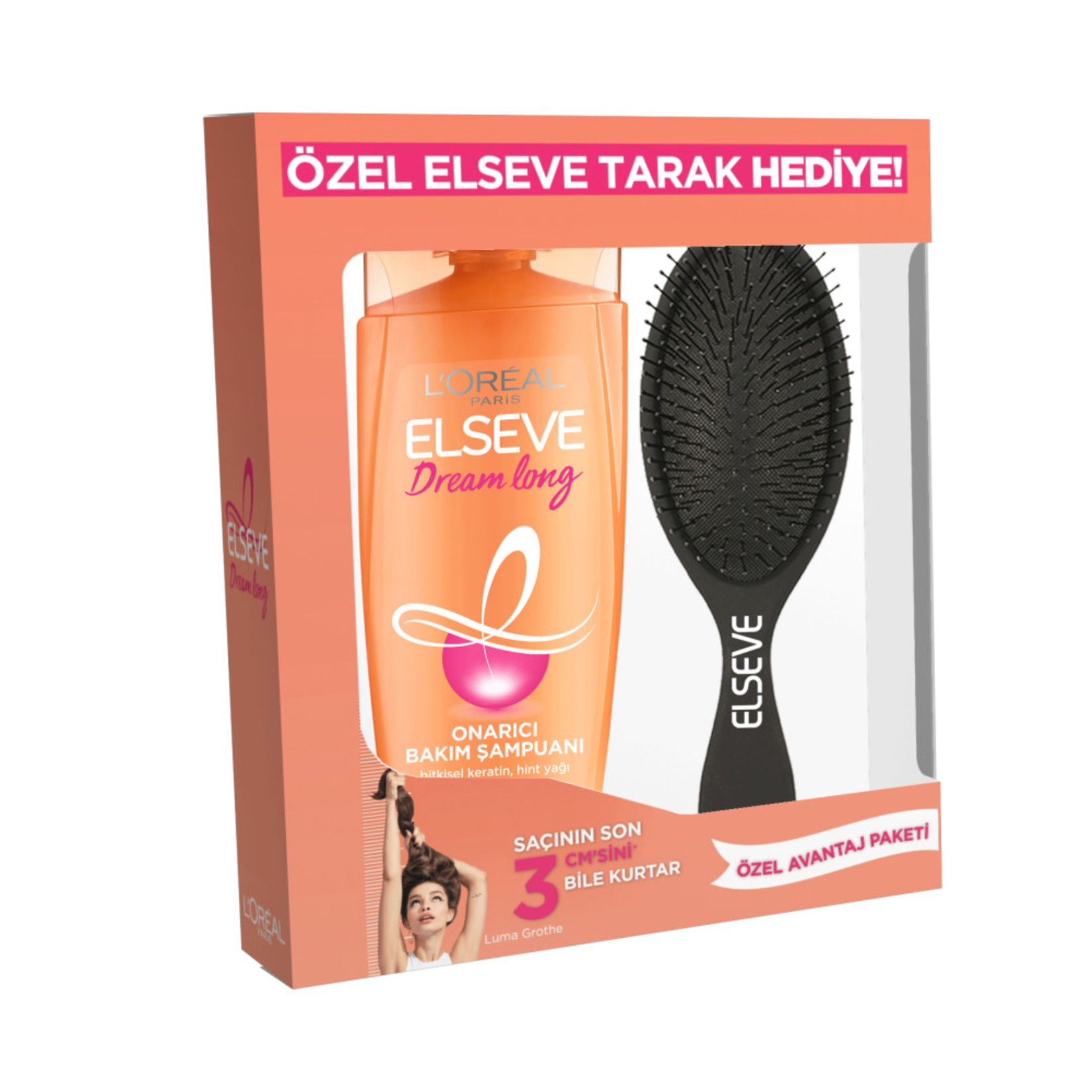 Elseve Dream Long Şampuan 450 Ml Tarak Hediyeli