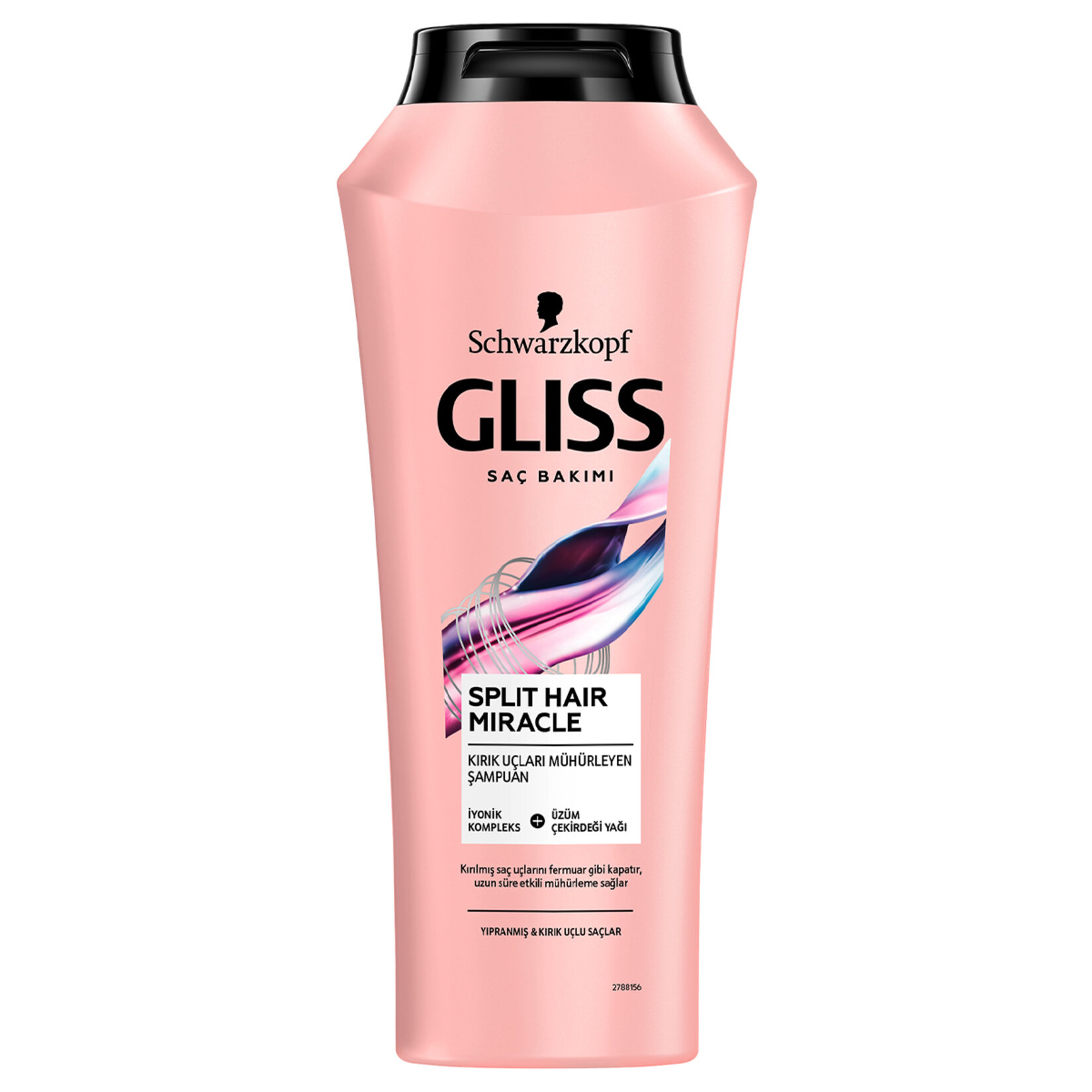 Gliss Split Hair Miracle Kırık Uçları Mühürleyen Şampuan - İyonik Kompleks ve Üzüm Çekirdeği Yağı ile 500 ml