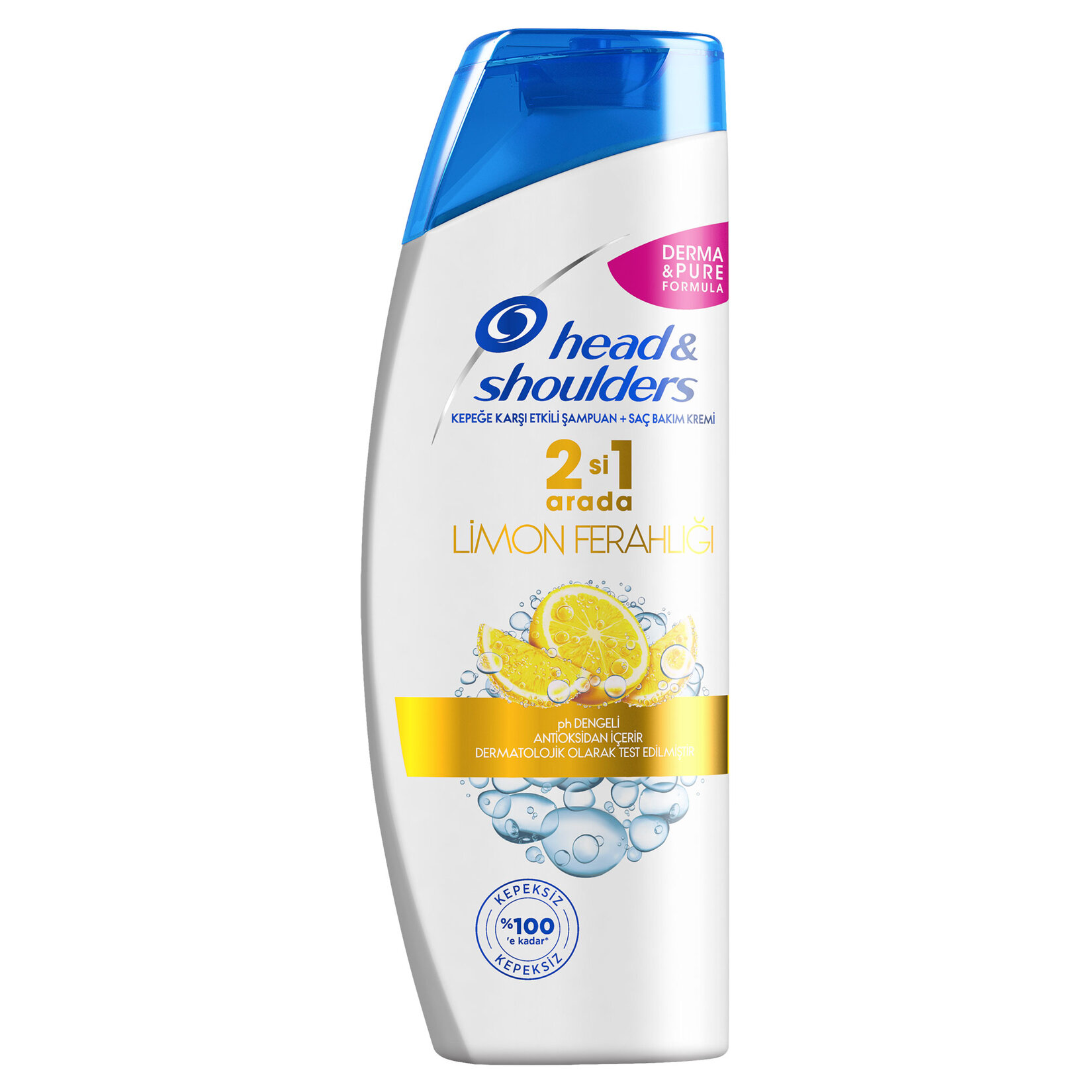 Head & Shoulders 2'si 1 Arada Kepek Karşıtı Şampuan Limon Ferahlığı 400 ml