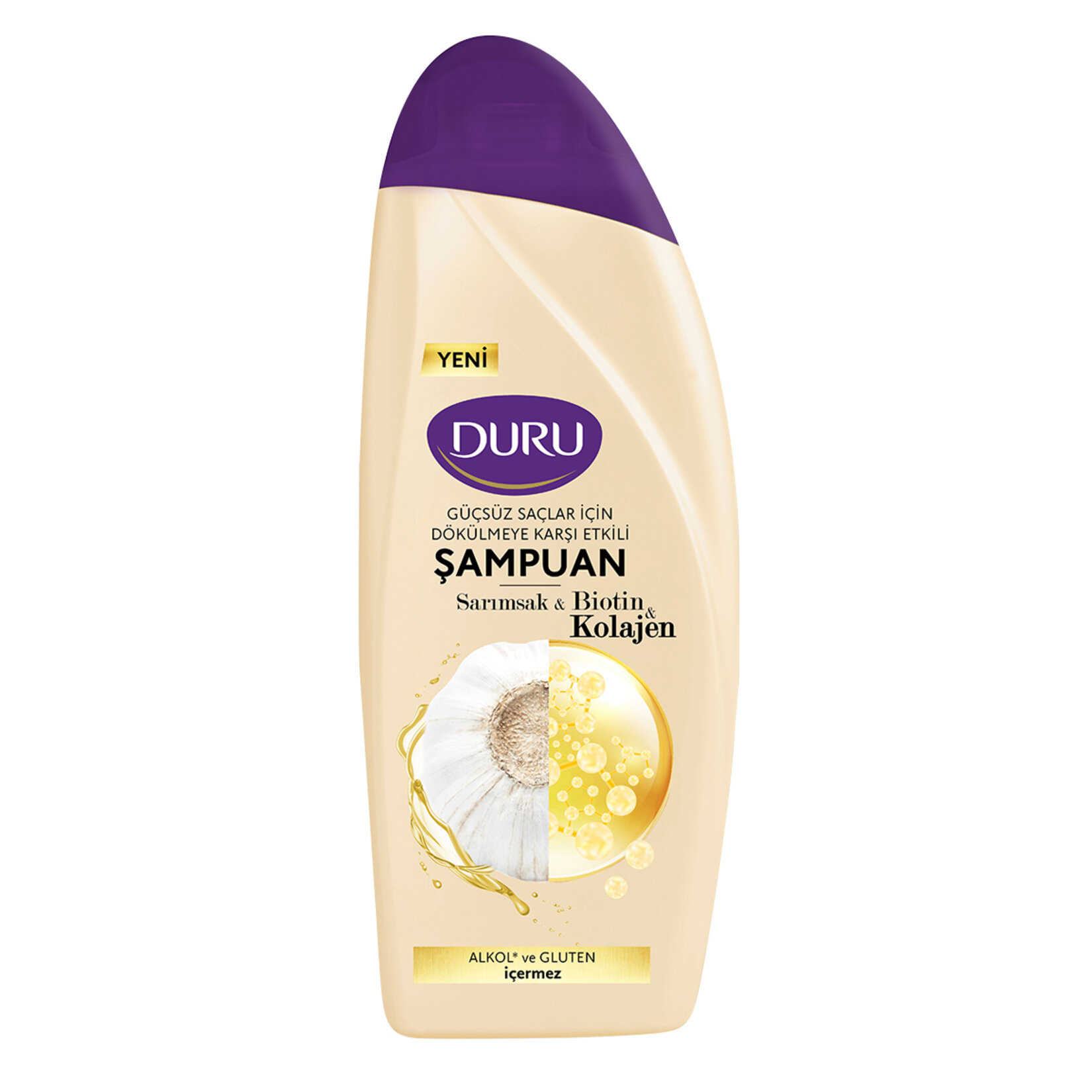 Duru Şampuan Biotin & Sarımsak & Kolajen 500 Ml