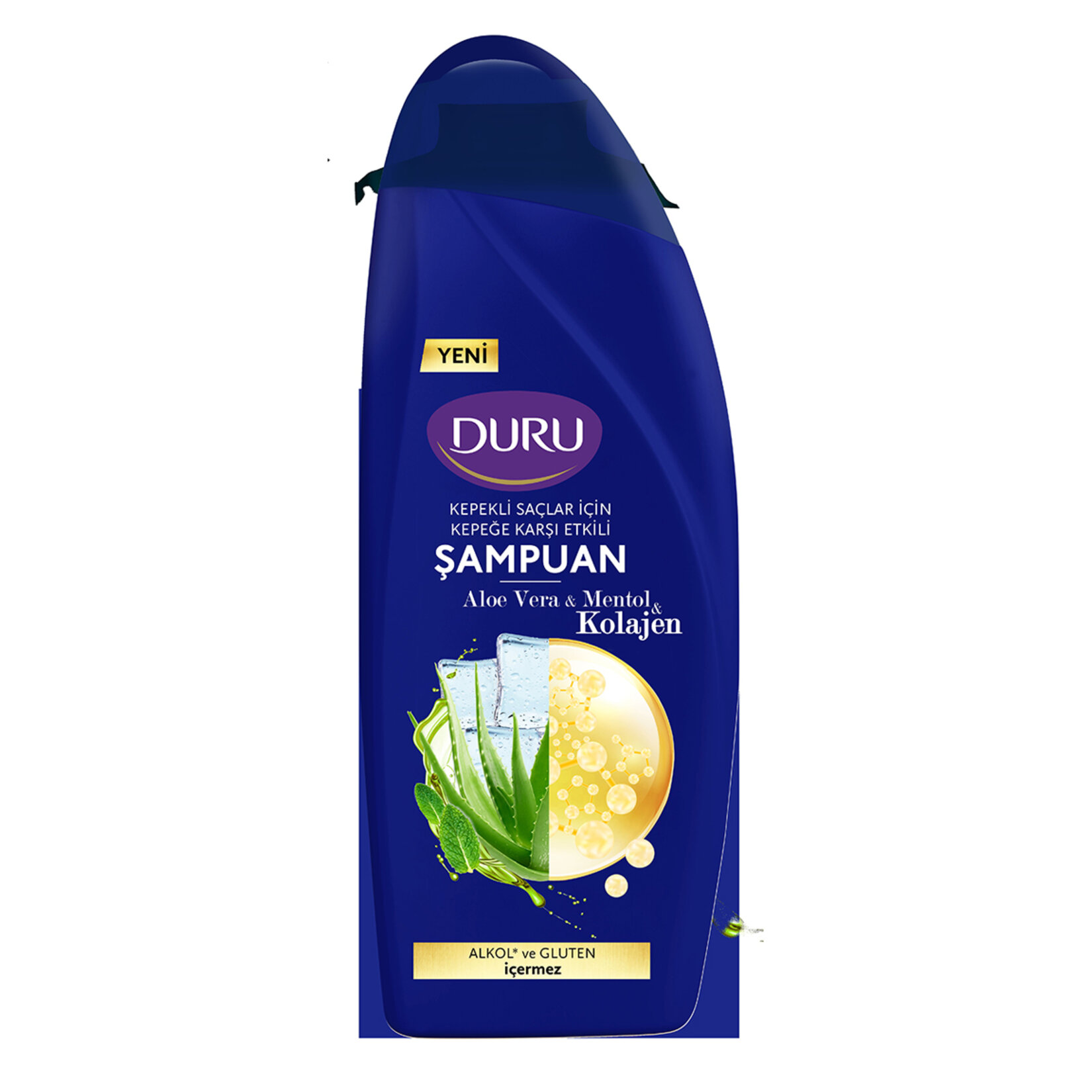 Duru Şampuan Kolajen & Aloevera & Mentol 500Ml
