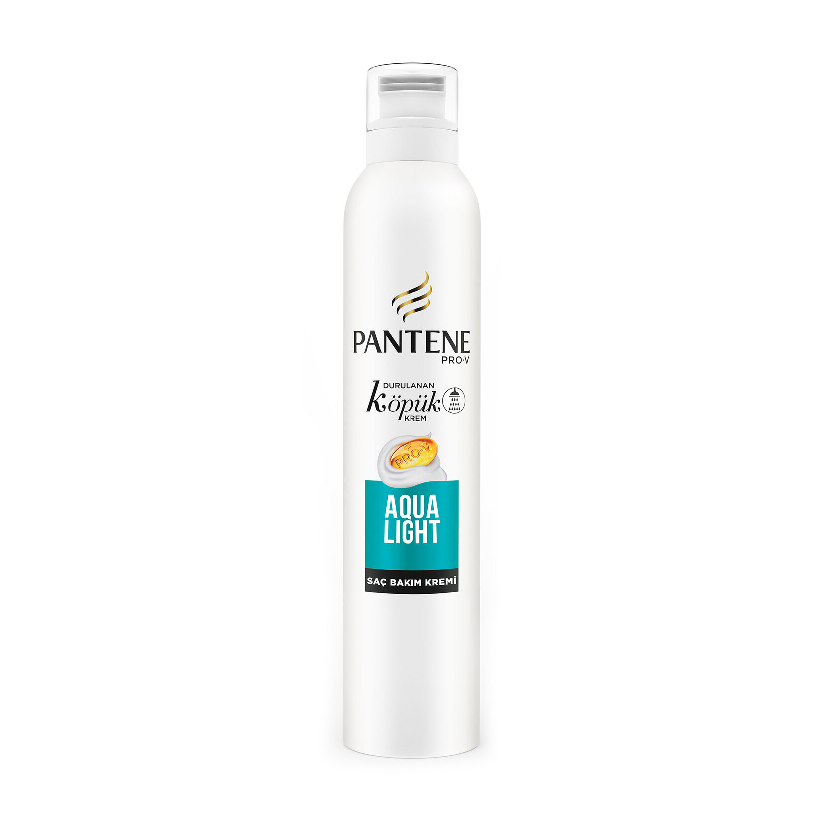 Pantene Köpük Saç Bakım Kremi Aqualight Arındırıcı ve Besleyici 180 ml