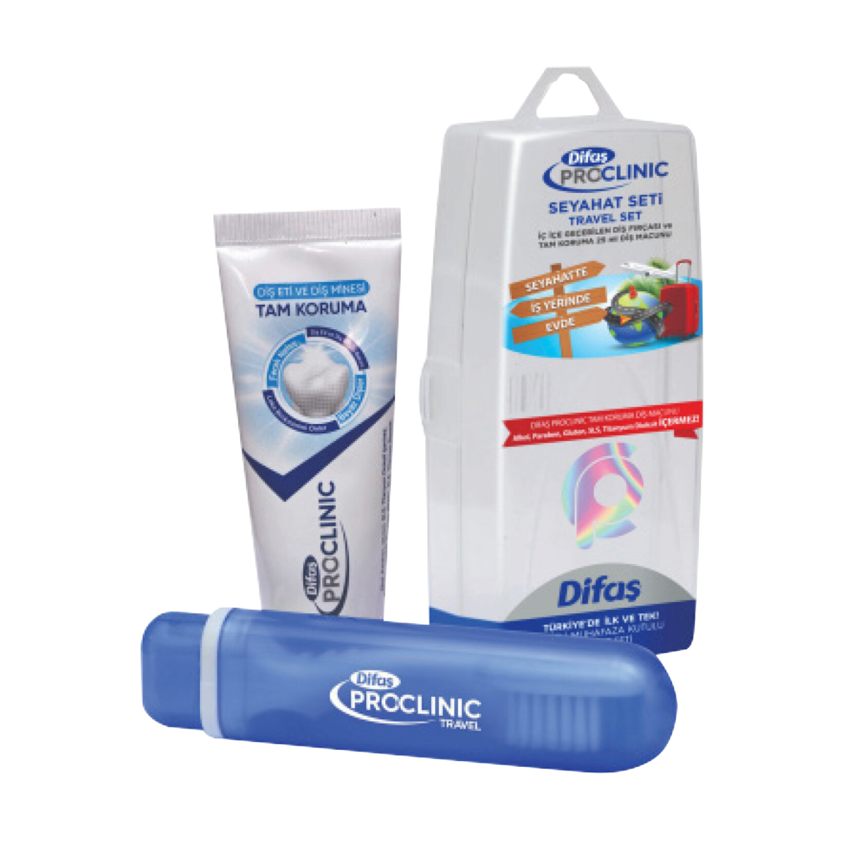 Difaş Pro-Clinic  Seyahat Seti