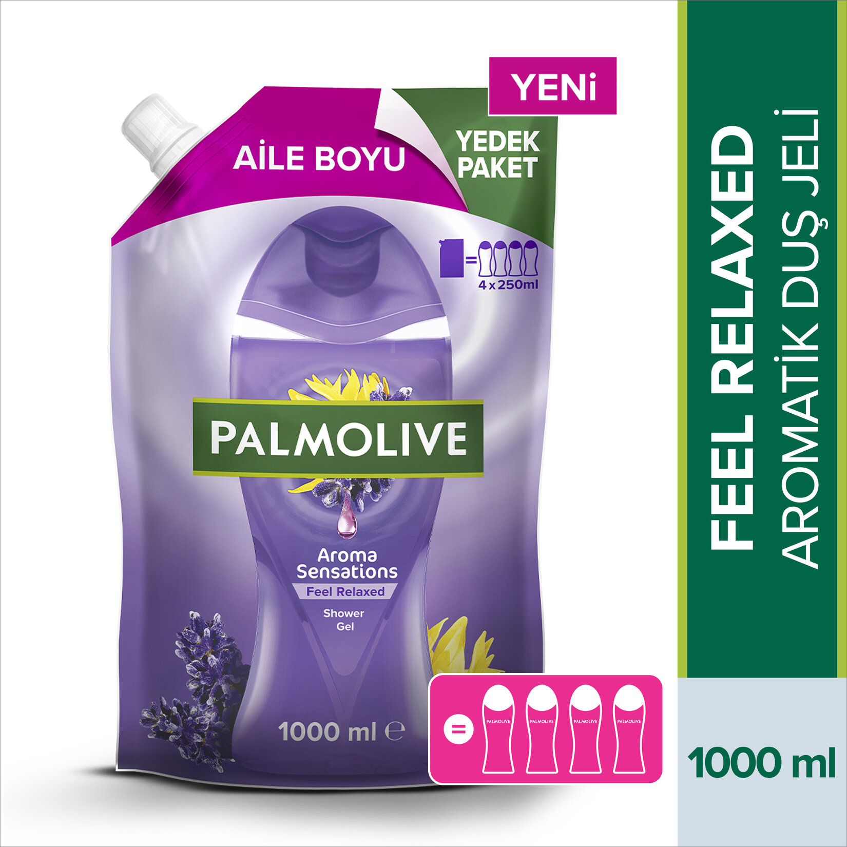 Palmolıve Aroma Sens. So Relaxed Duş Jeli 1000Ml