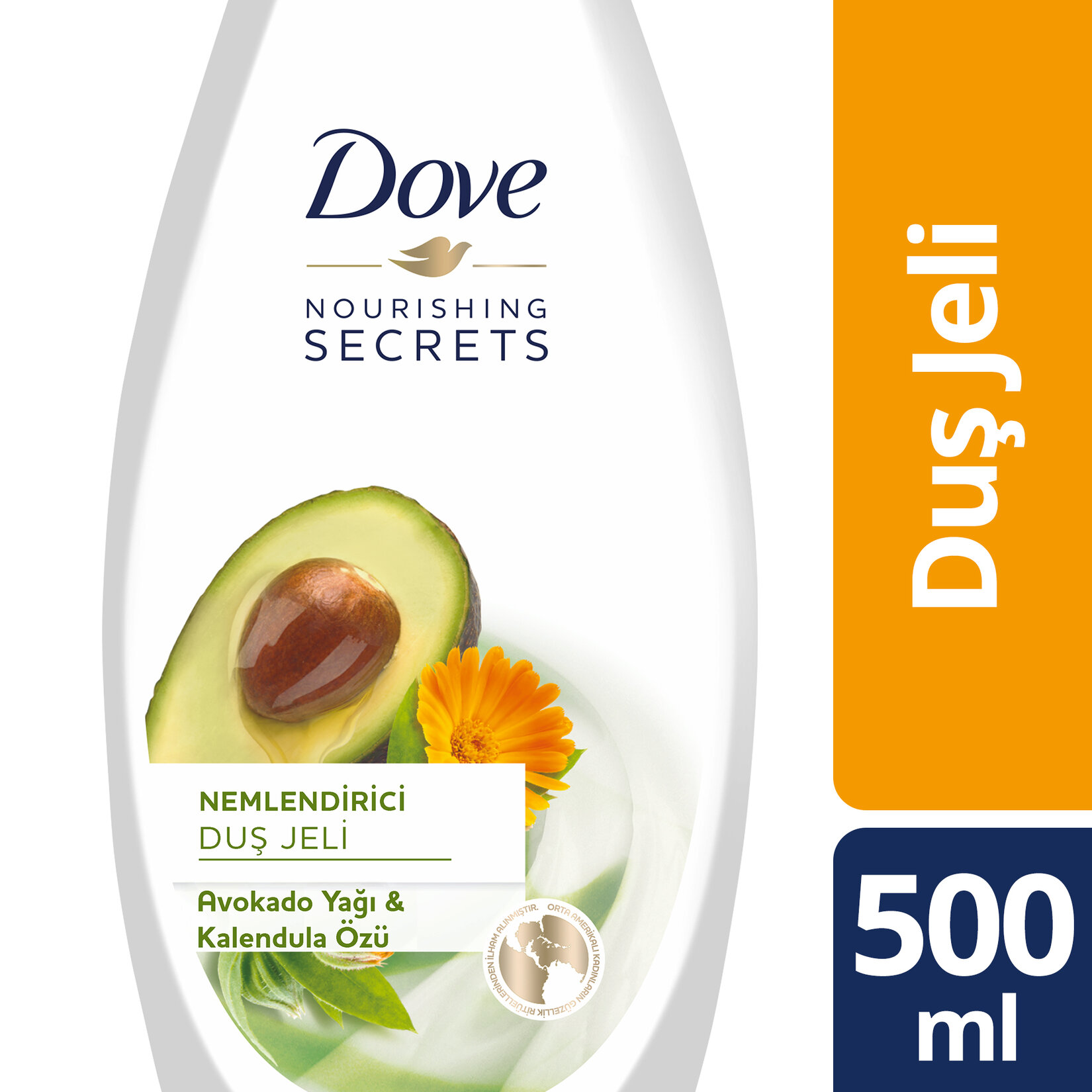 Dove Avokado Yağı&kalendula Özü Duş Jeli 500 Ml