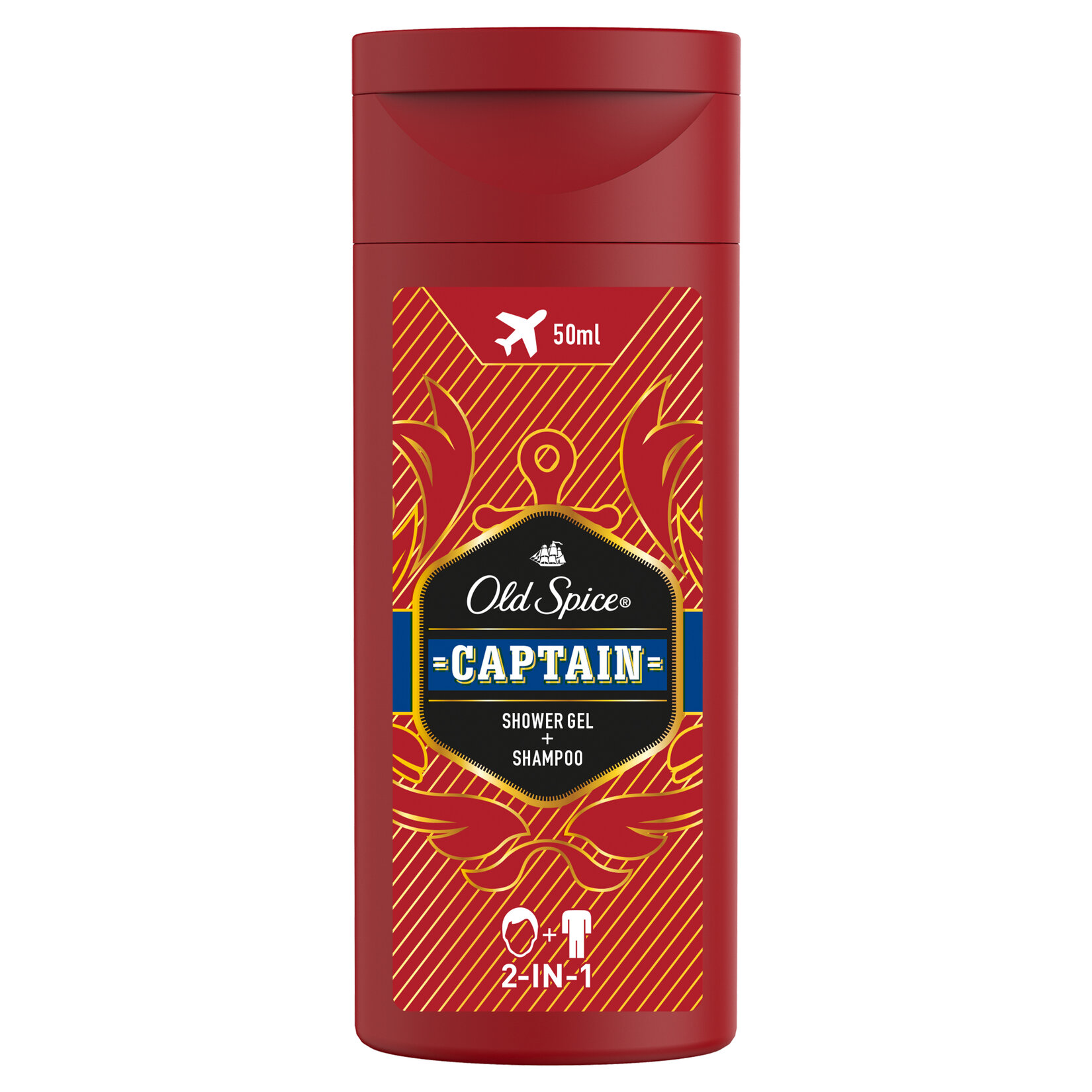 Old Spice Duş Jeli & Şampuan 50 ml Captain