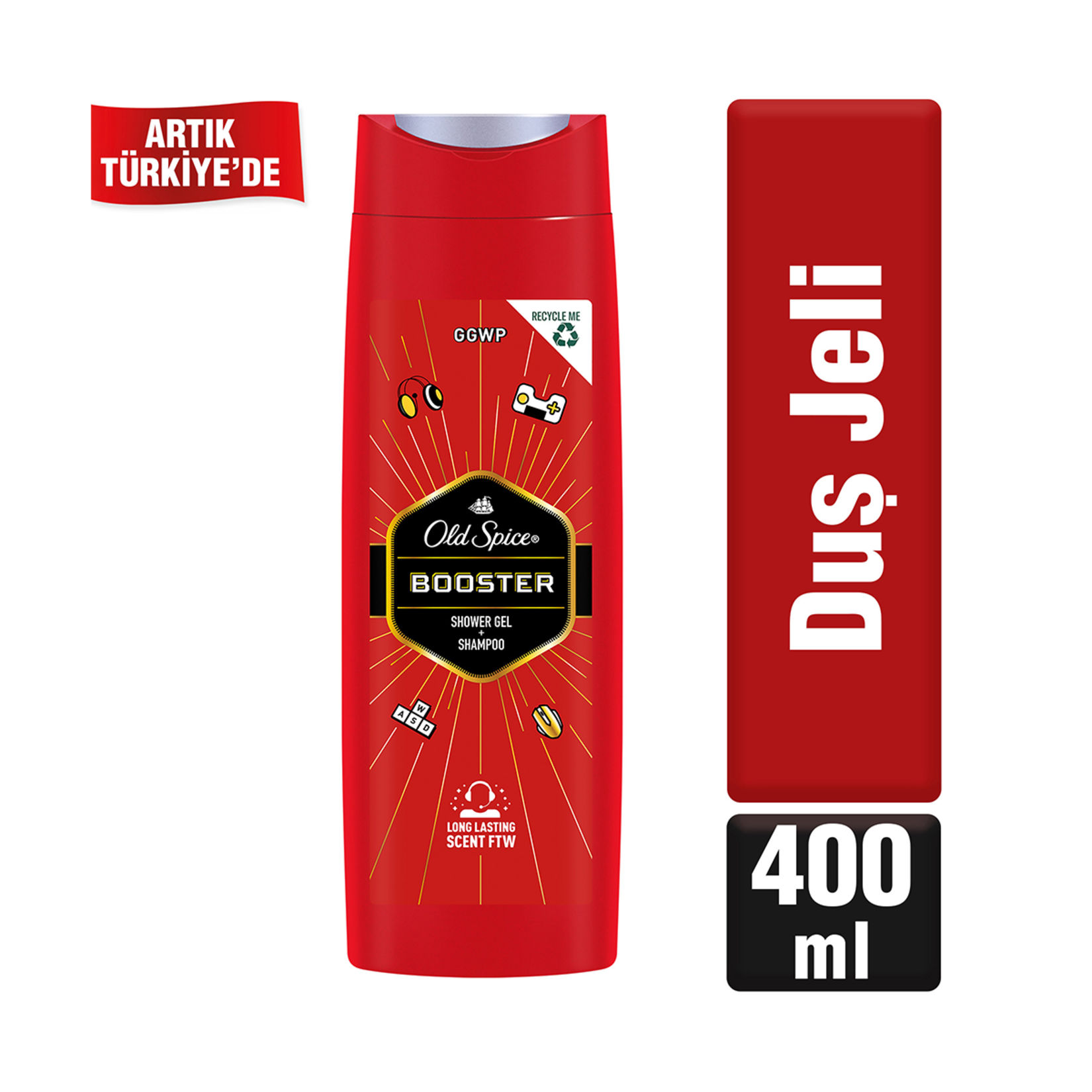 Old Spice Duş Jeli 400 ml Booster