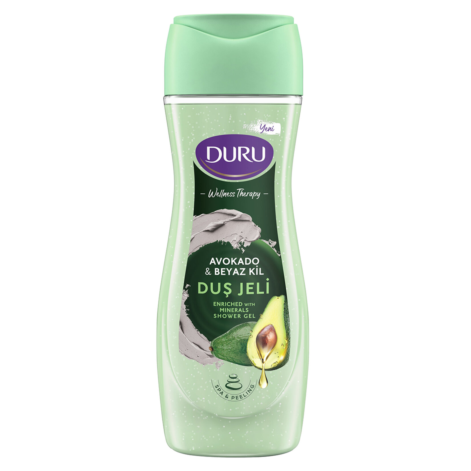 Duru Welness Therapy Avokado Beyaz Kil Duş Jeli 450 Ml