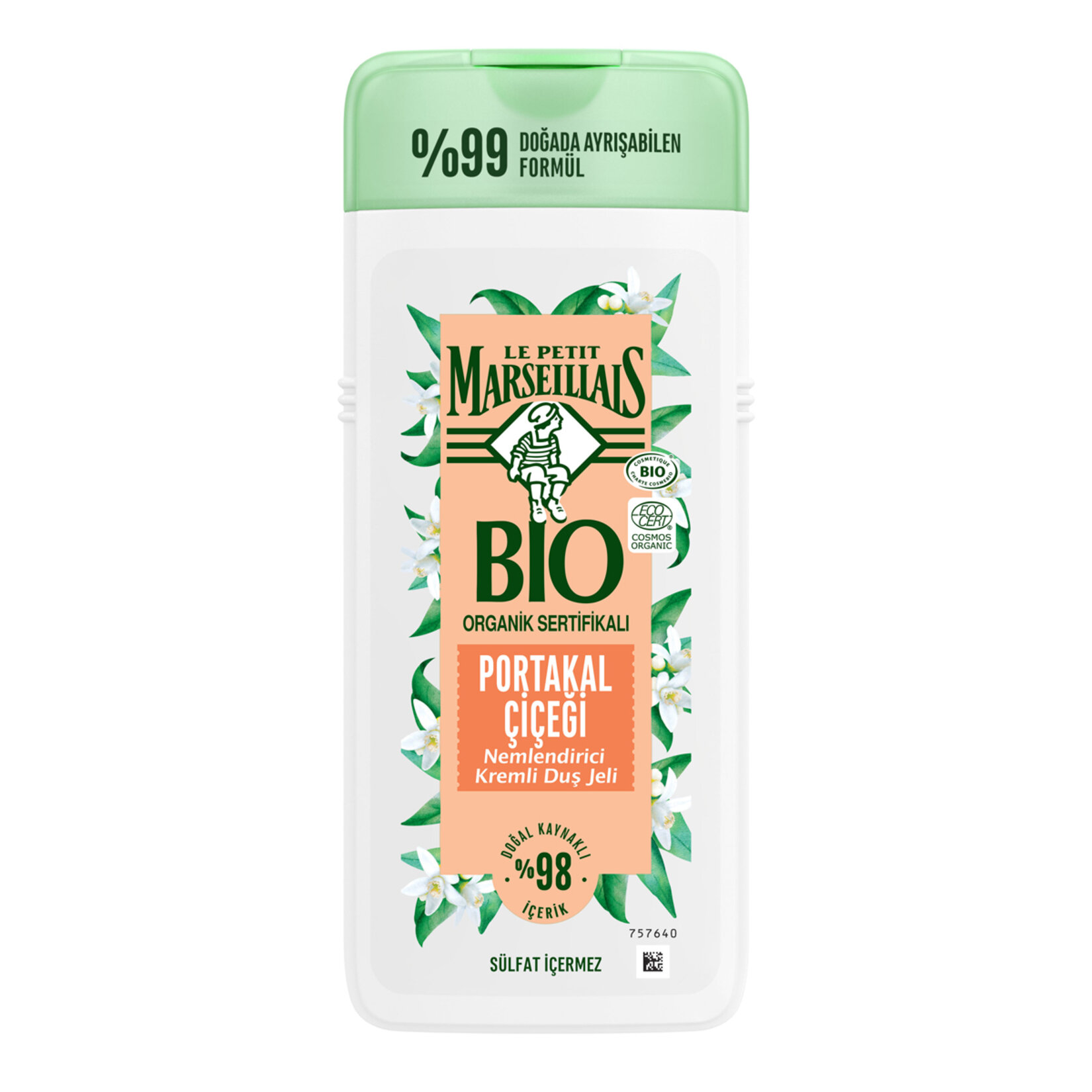 Le Petit Marseillais Bio Portakal Çiçeği Duş Jeli 400Ml