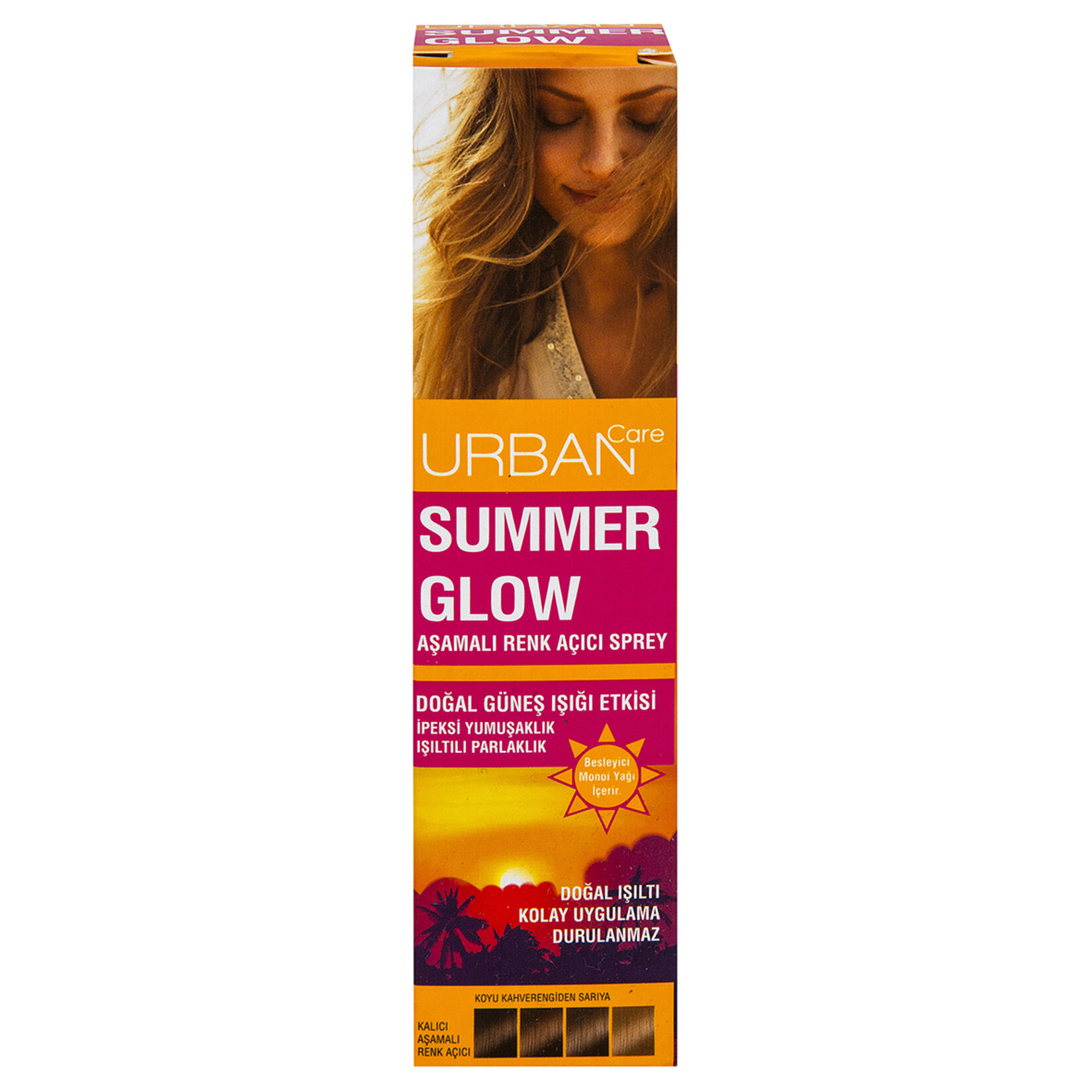 Urban Summer Glow Aşamalı Renk Açıcı Sprey 150 Ml