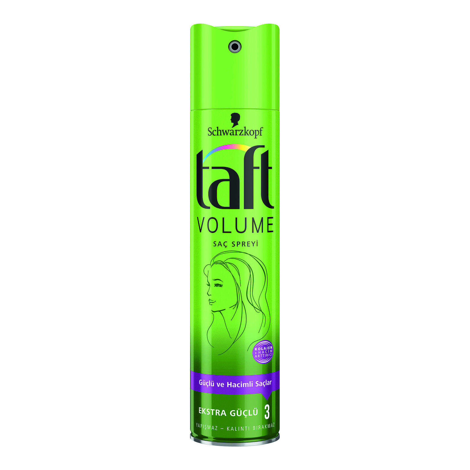 Taft Volumen Ekstra Güçlü Hacimli Saçlar İçin Saç Spreyi 250Ml