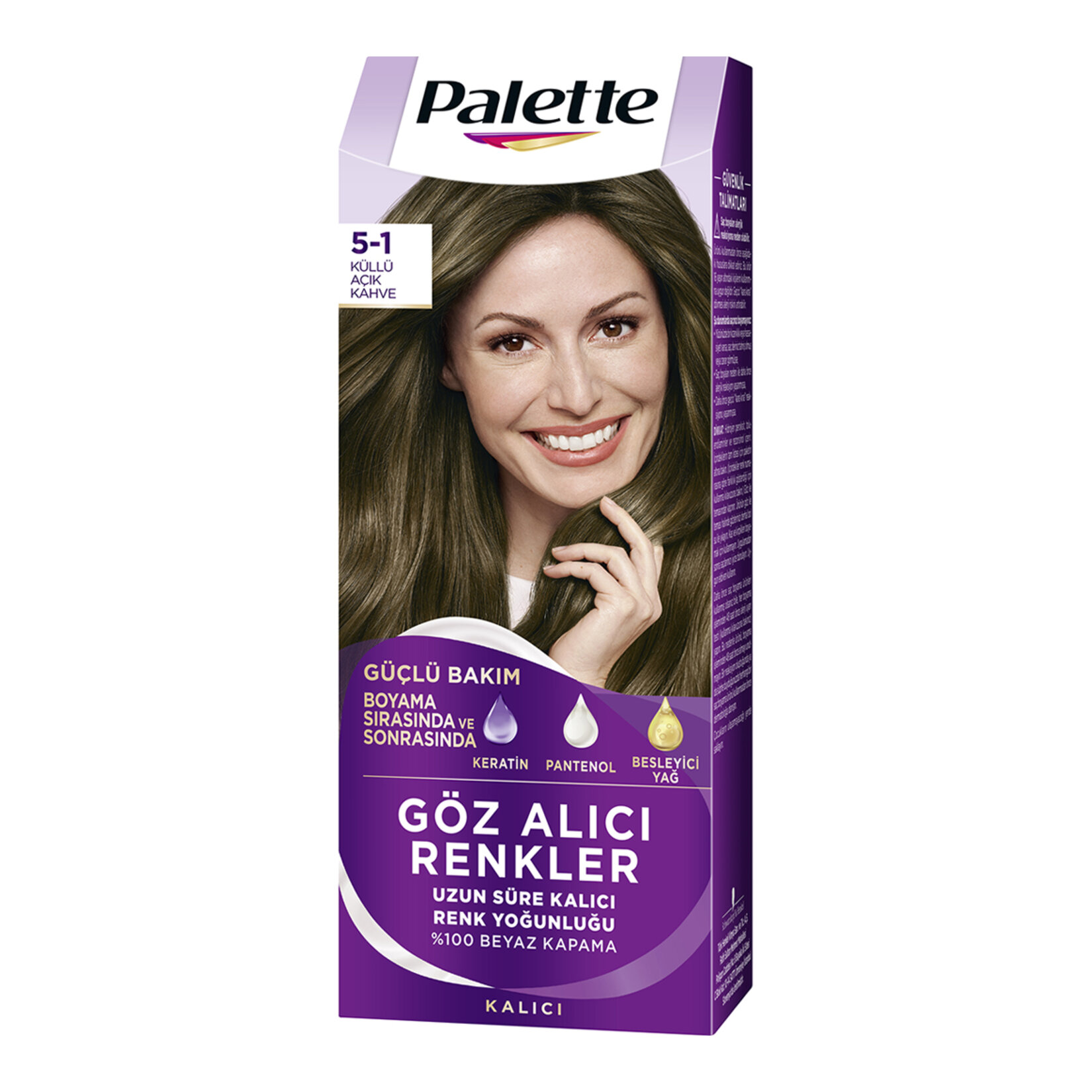 Palette Icc 5-1 Küllü Açık Kahve Saç Boyası