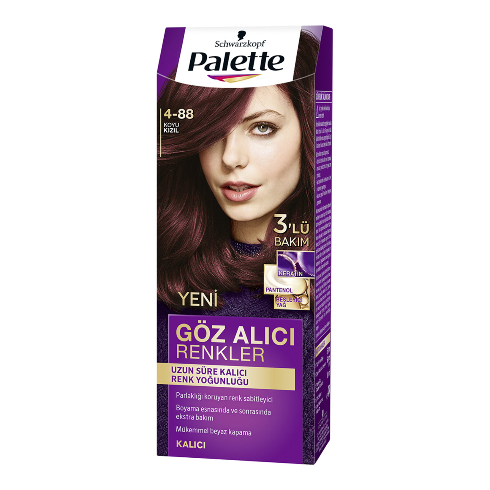 Palette Icc 4-88 Koyu Kızıl Saç Boyası