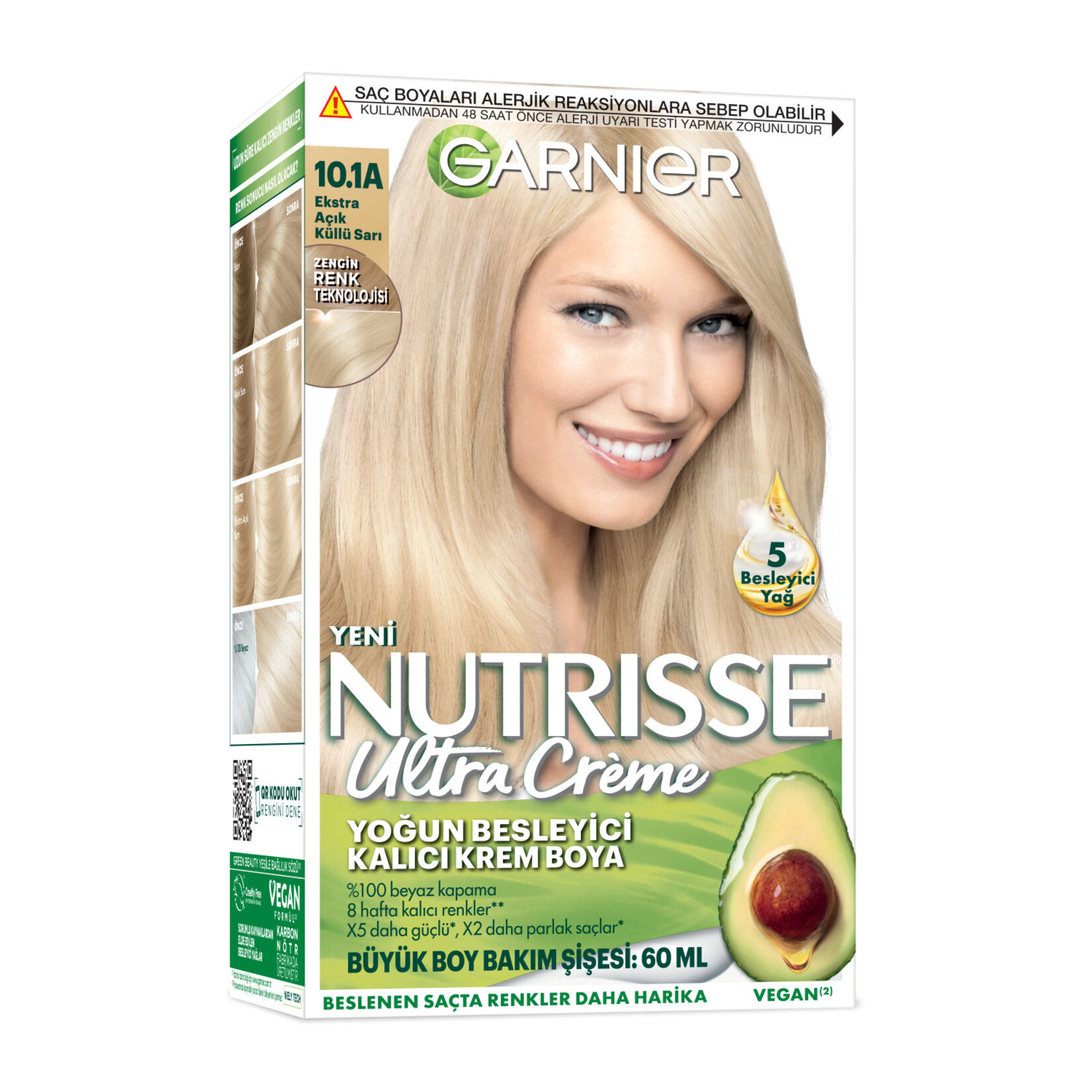 Garnıer Nutrısse 10.1A Ekstra Açık Küllü Sarı