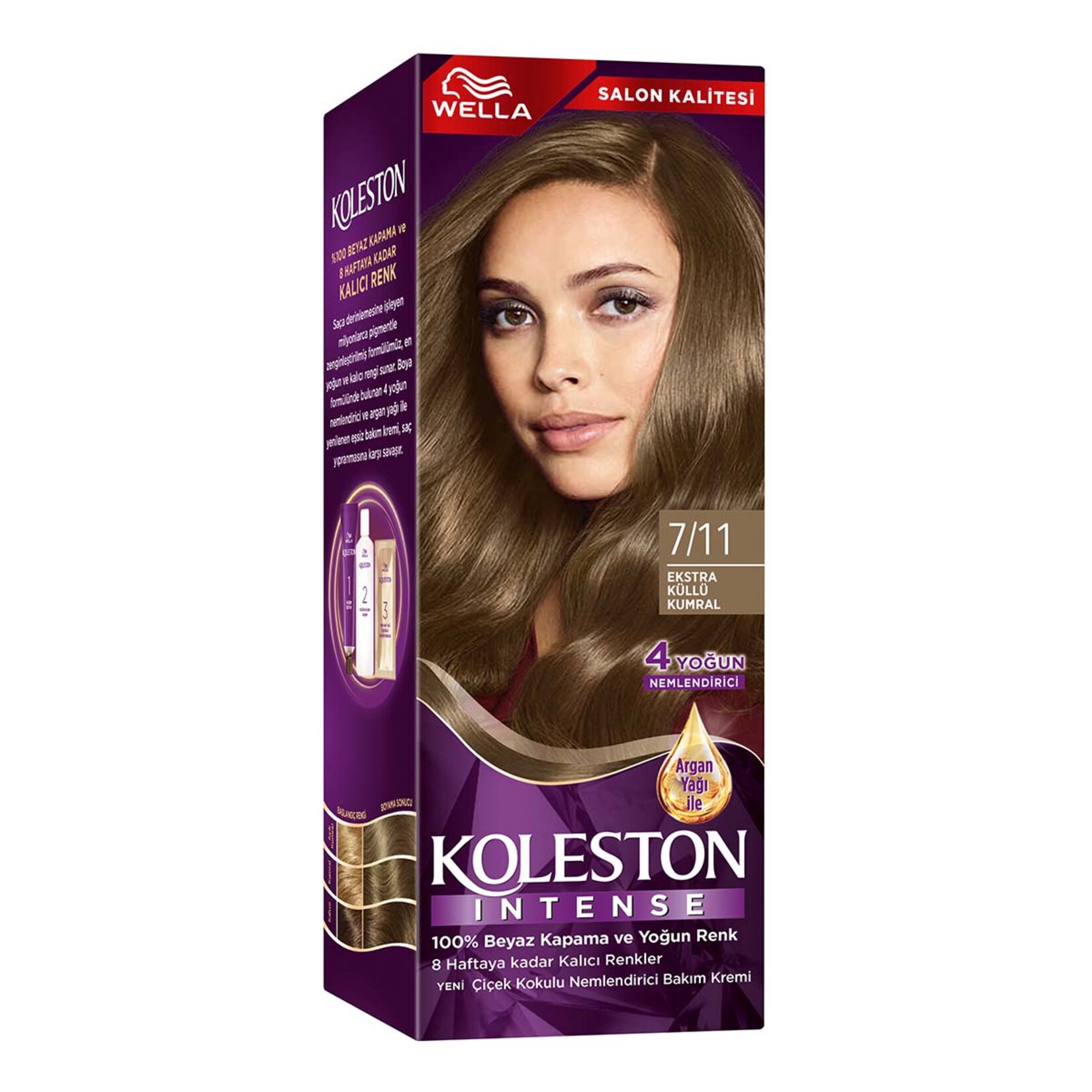 Wella Koleston Intense Saç Boyası 7/11  Ekstra Küllü Kumral