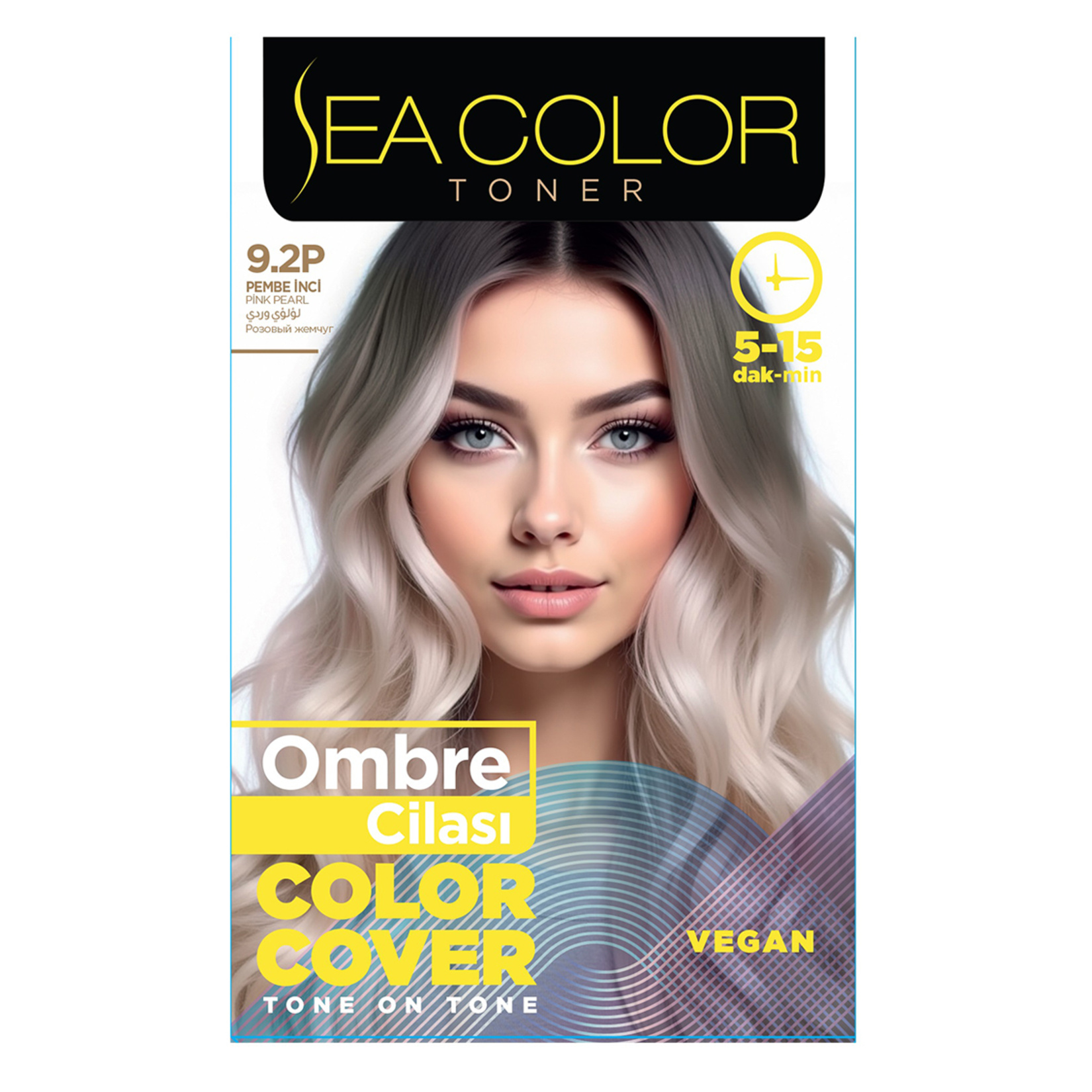 Sea Color 9.2 P Pembe İnci Ombre Cilası 130 Ml