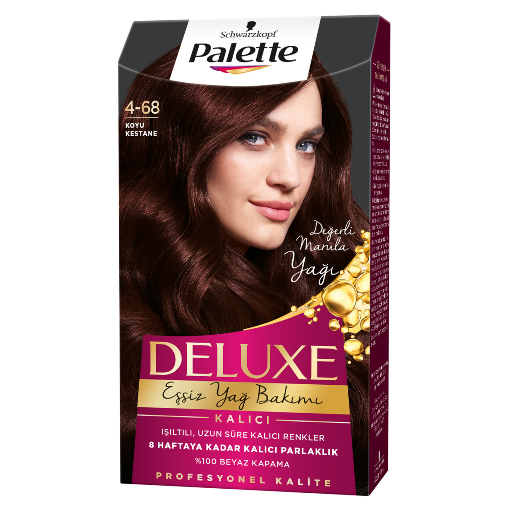 Palette Deluxe Saç Boyası Koyu Kestane 4-68