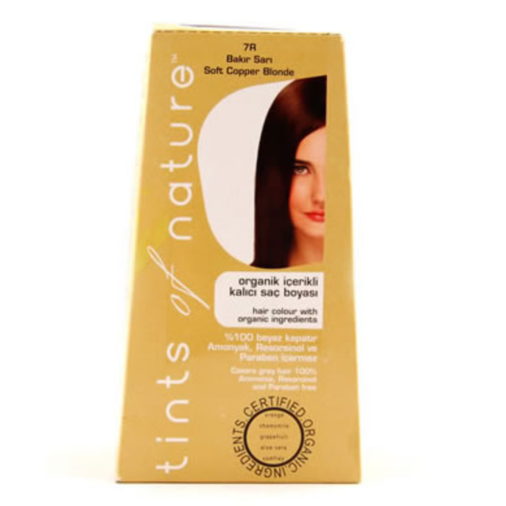 Tints Of Nature Saç Boyası Bakır Sarı 7R 120 Ml