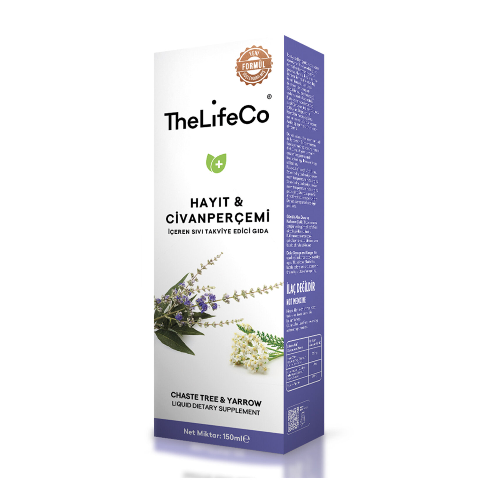 The Lifeco Hayıt & Civanperçemi Ekstraktı 150 Ml