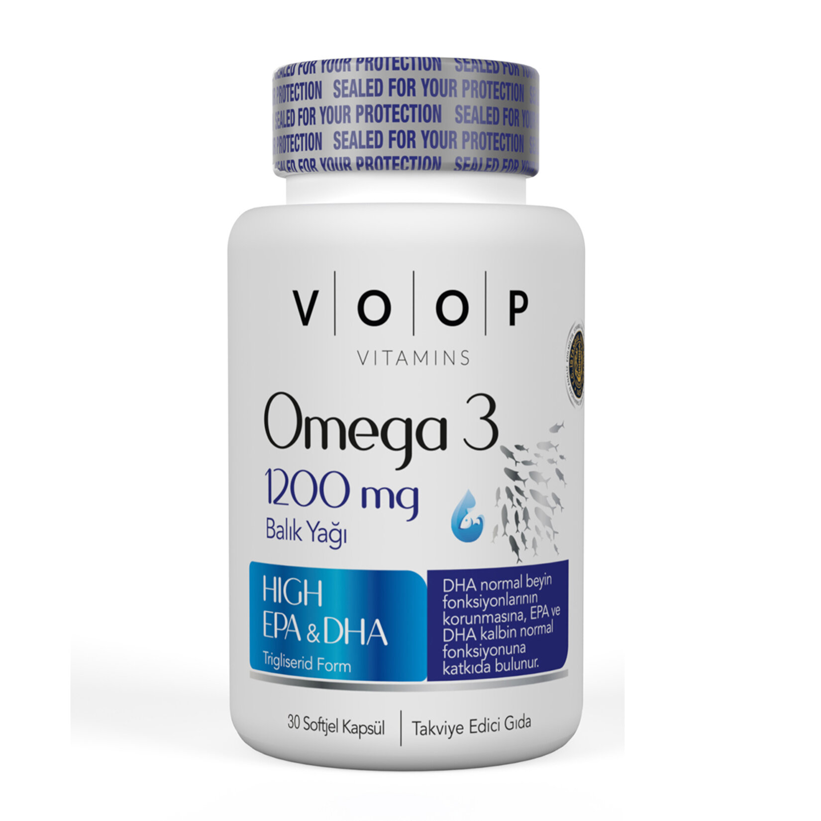 Voop Omega 3 1200 Mg 30 Kapsül