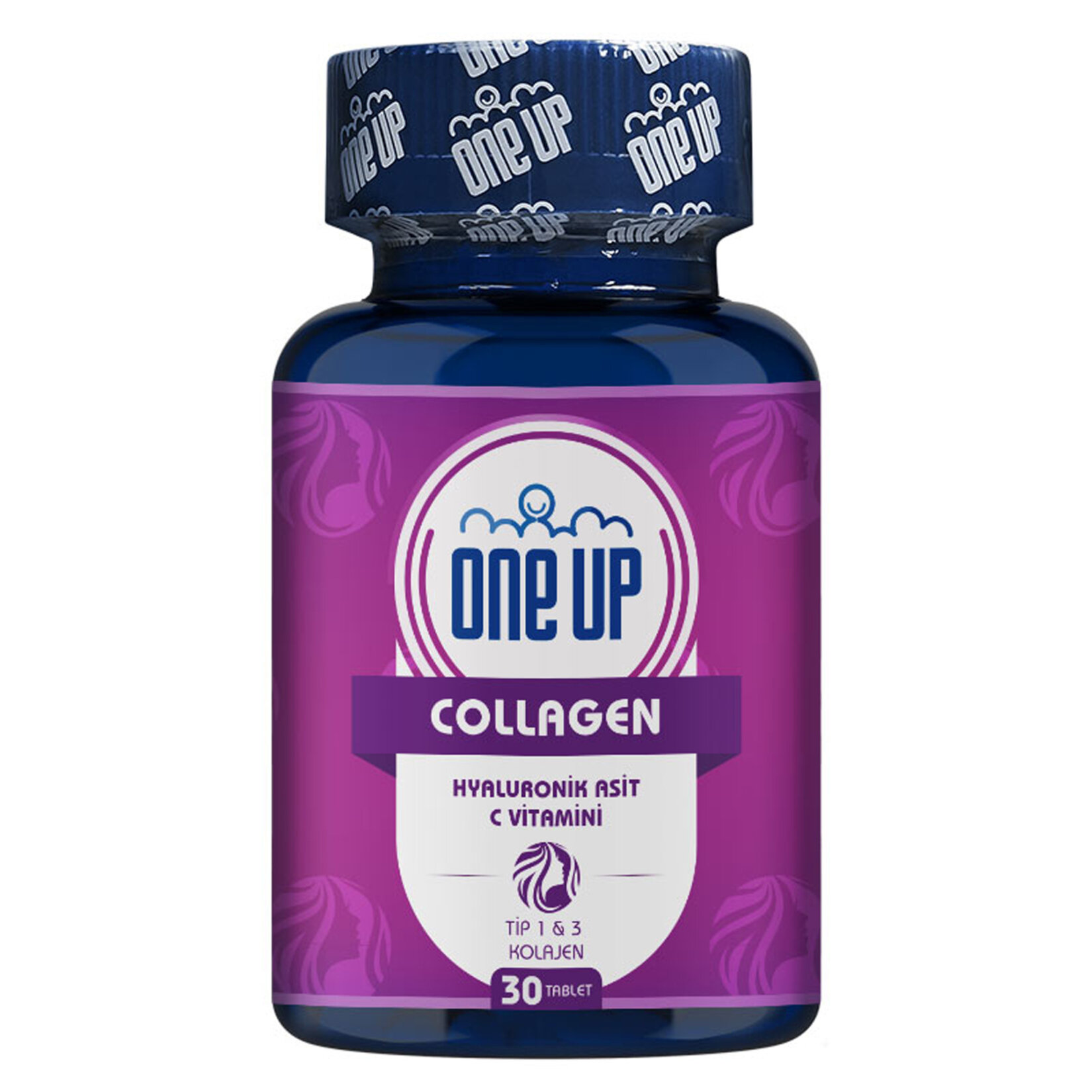 One Up Collagen Hyaluronic Acid 30 Tablet