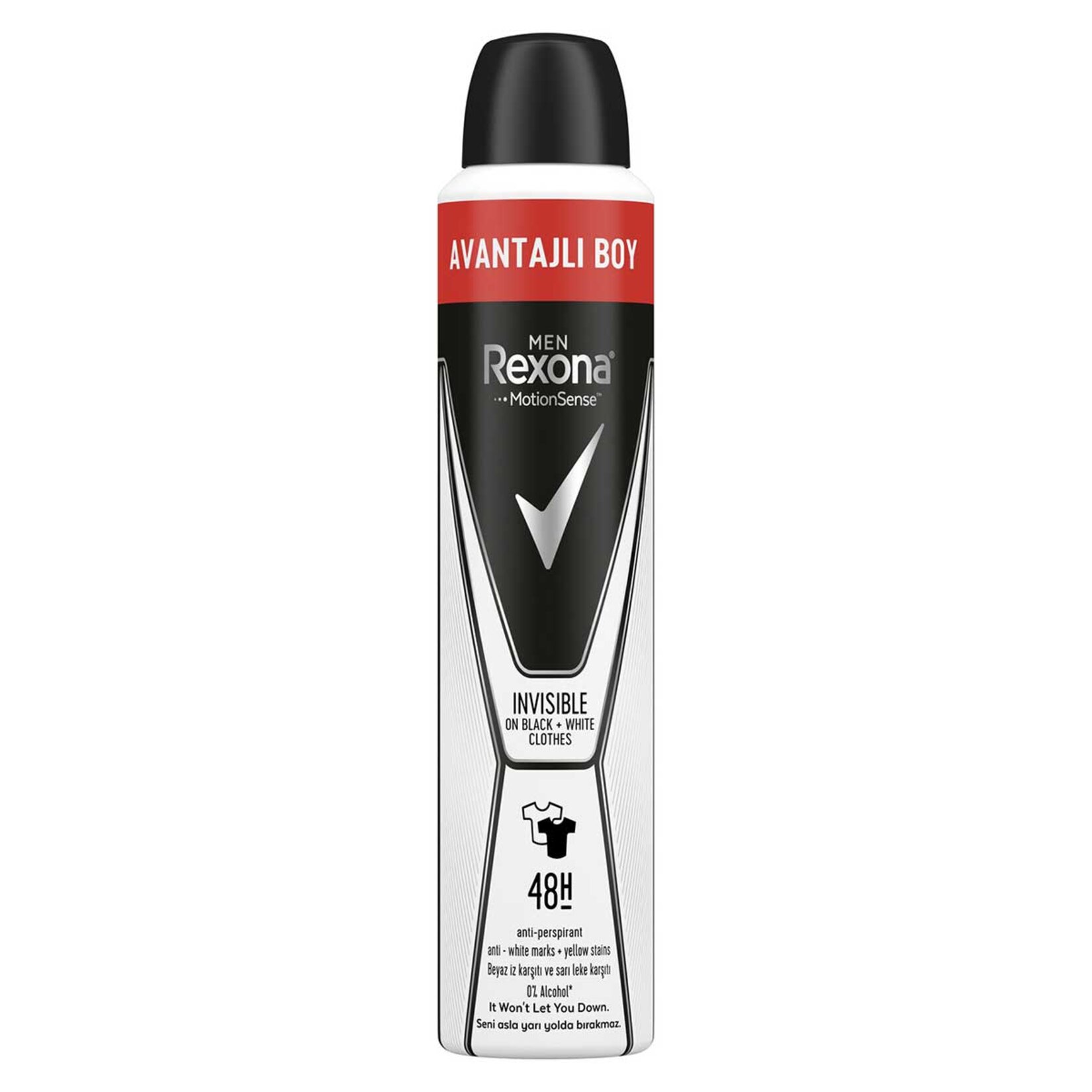 Rexona Men Invisible Black & White Deo Sprey 200 Ml