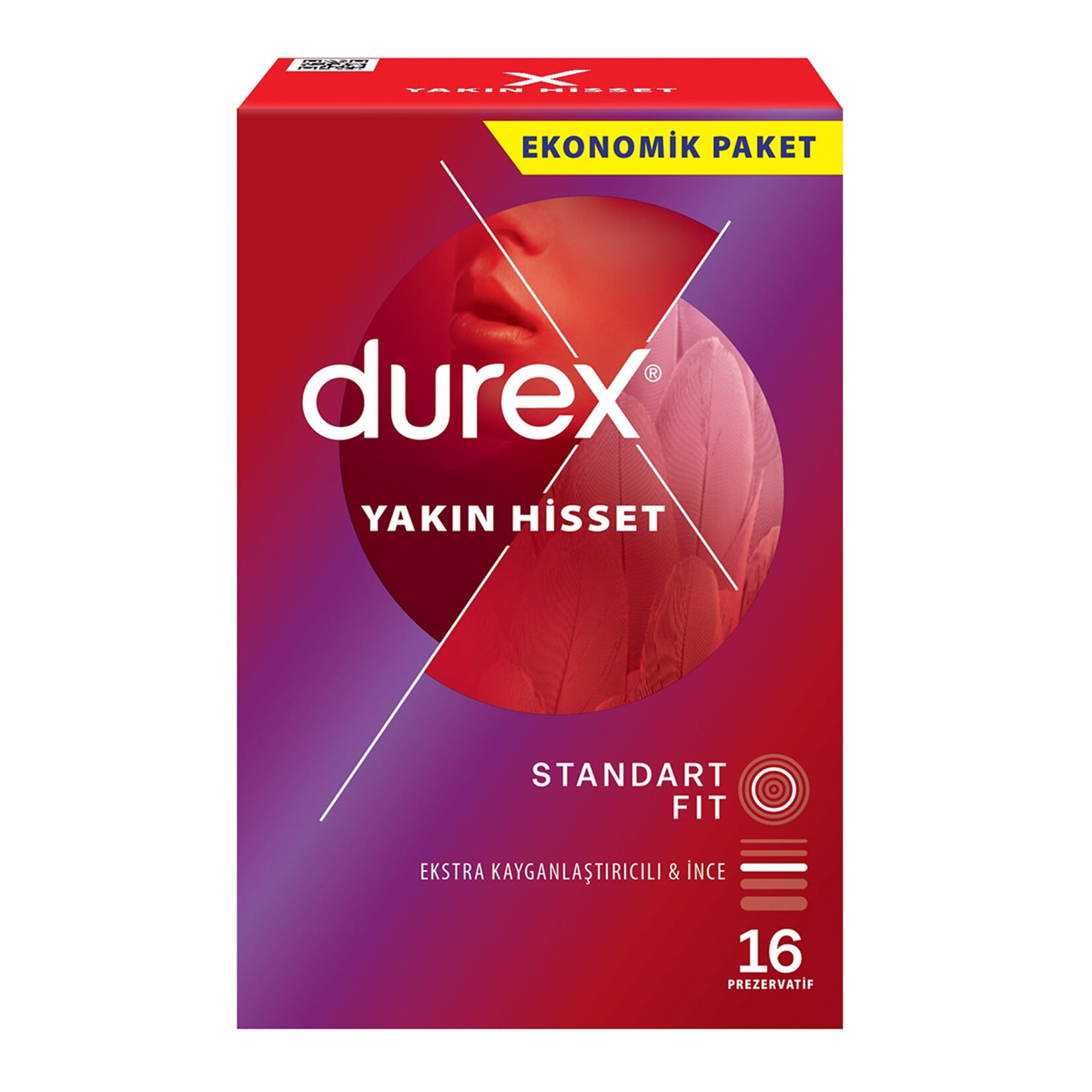 Durex Yakın Hisset 16'lı Prezervatif