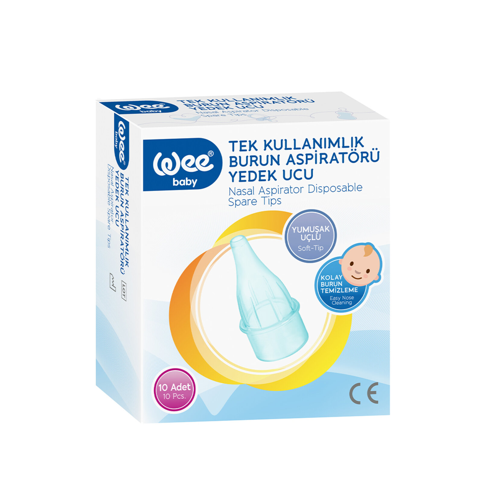 Wee Baby Burun Aspiratörü Yedek Ucu 10'lu