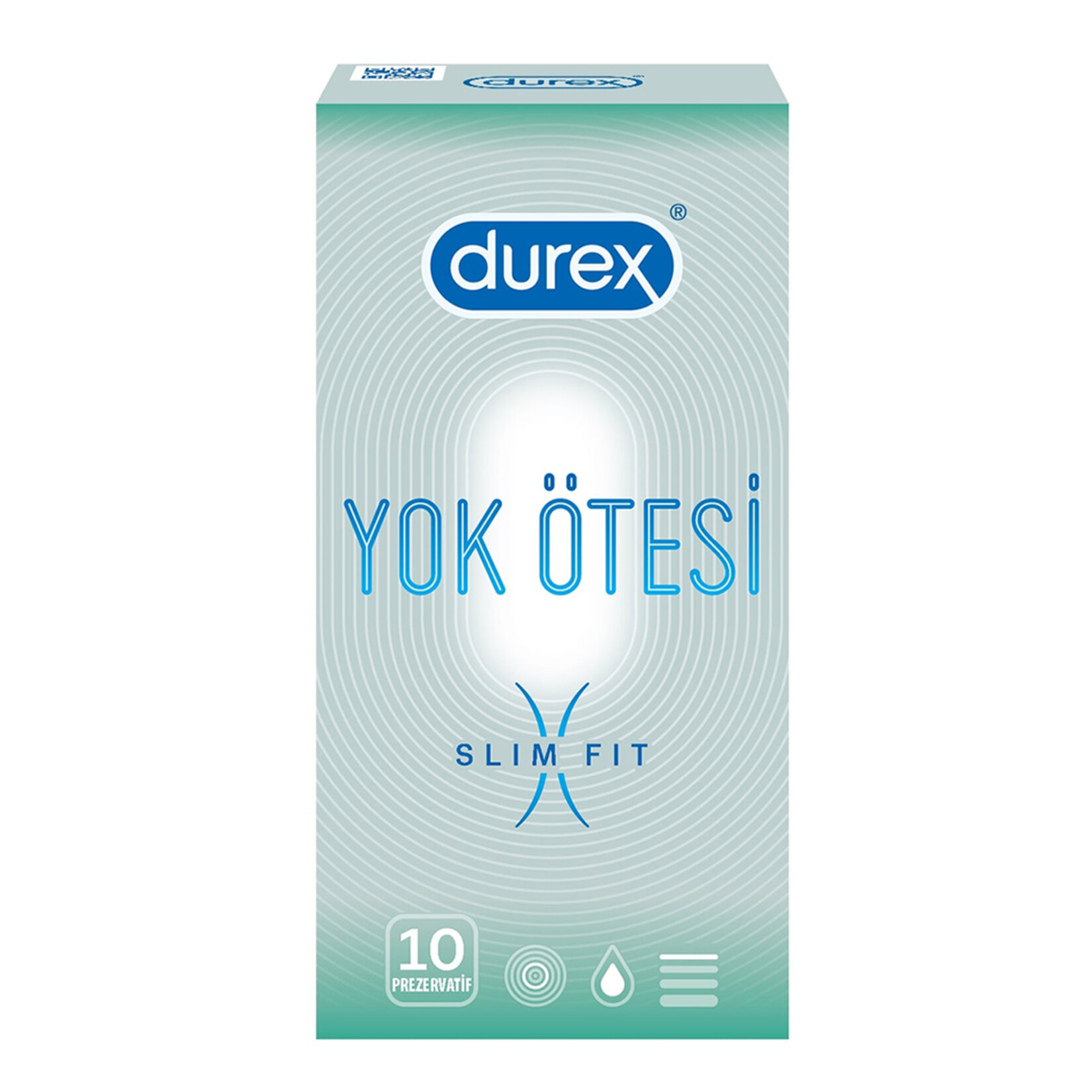 Durex Yok Ötesi Slim Fit Prezervatif 10'lu