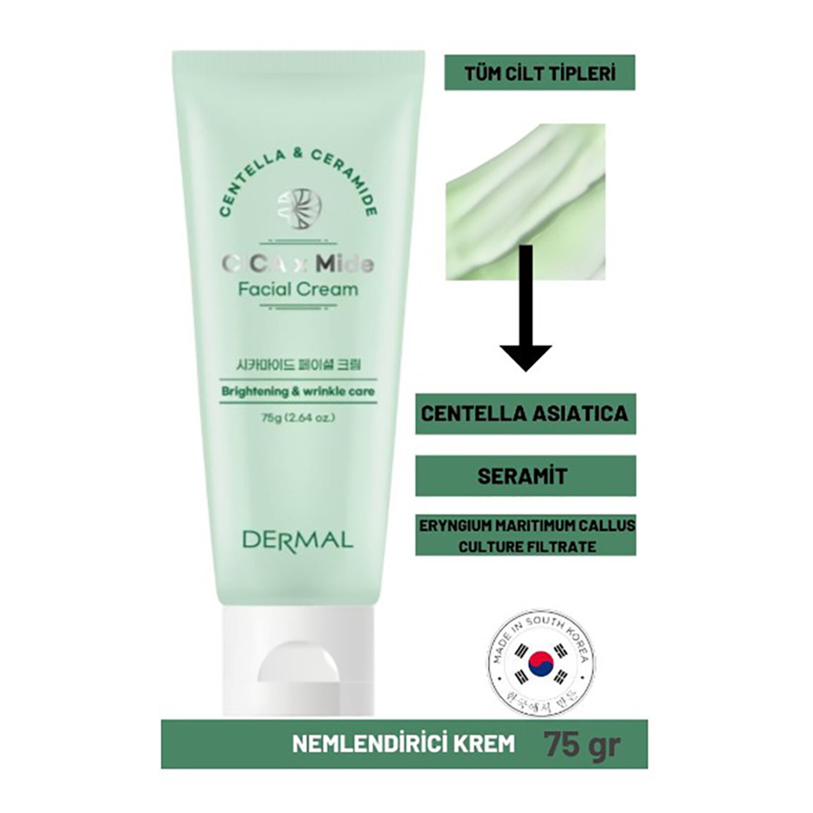 Dermal Cıca X Mide Aydınlatıcı&kırışık.bakımı 75Ml