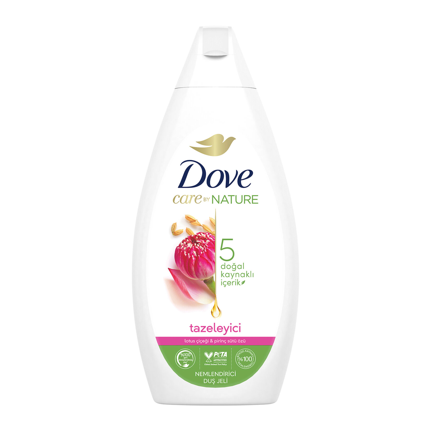 Dove Lotus&pirinç Etkili Duş Jeli 500Ml