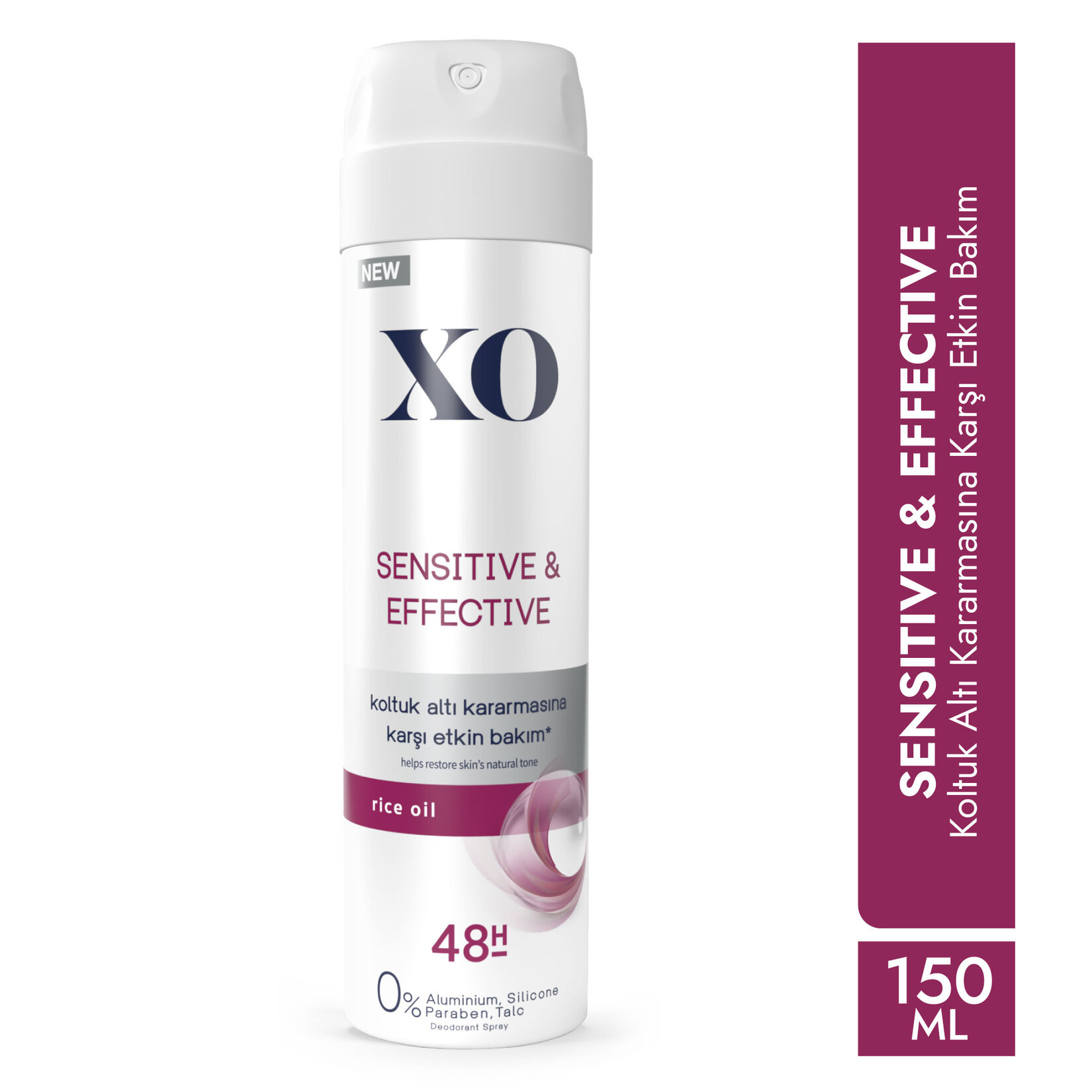 Xo Sensitive & Effective Kadın Deodorant 150Ml