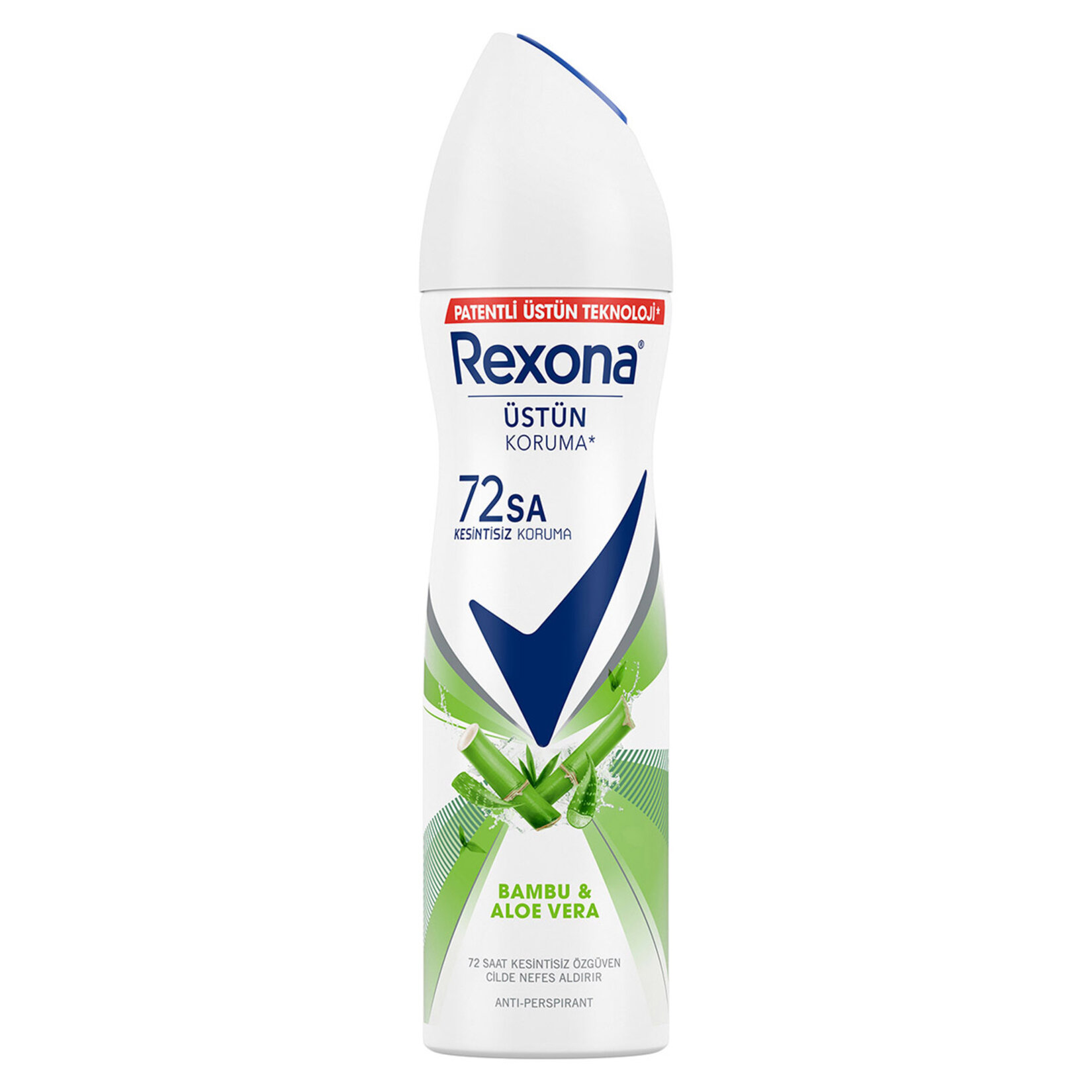 Rexona Kadın Sprey Deodorant Bambu & Aloe Vera 72 Saat Kesintisiz Üstün Koruma&nbsp; 150 ML 