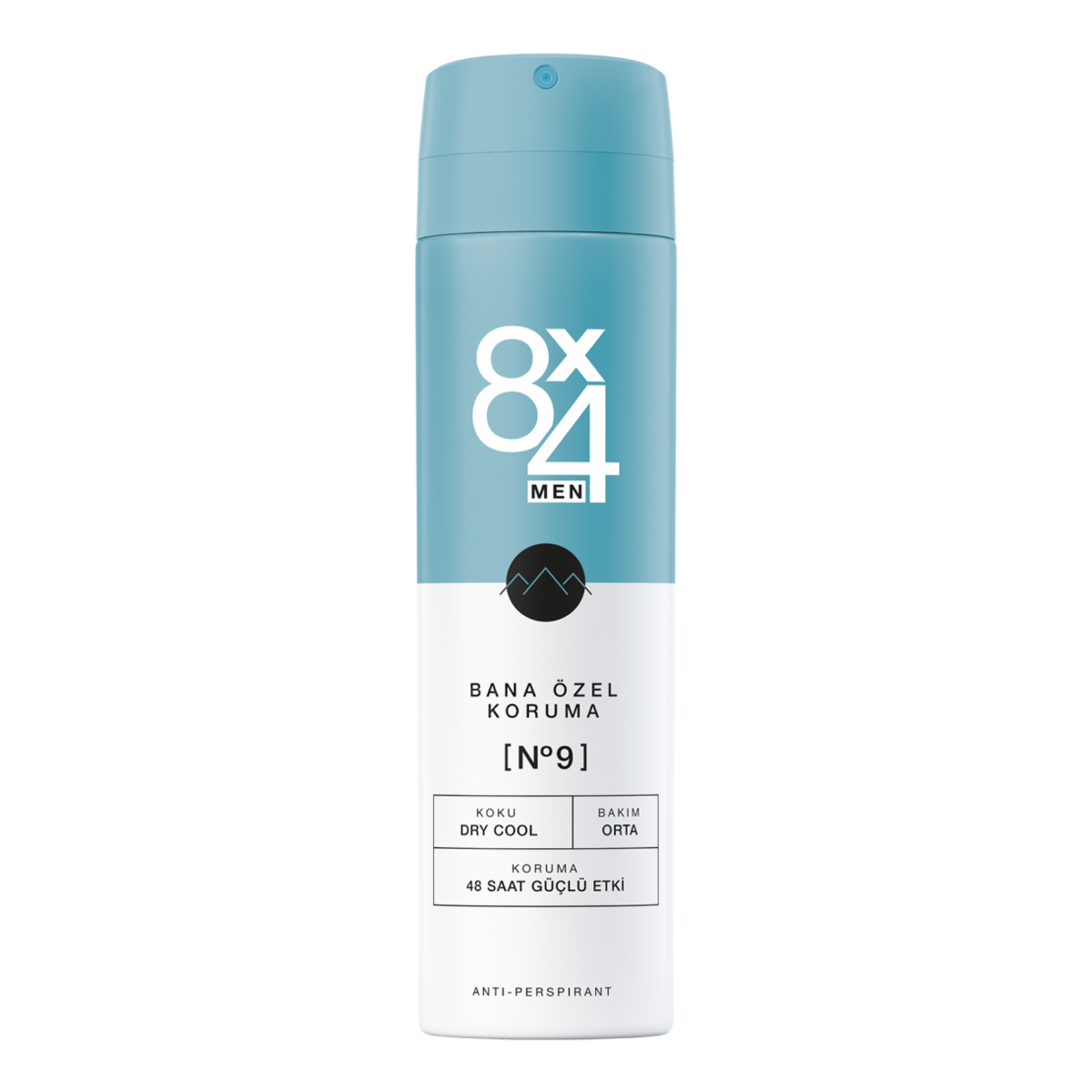 Deo 8X4 Sprey No.9 Dry Cool Erkek 150 Ml