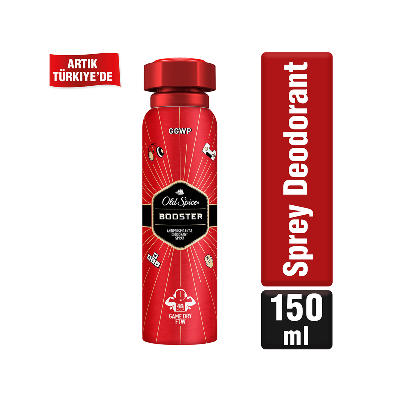 Old Spice Sprey Deodorant 150 ml Booster