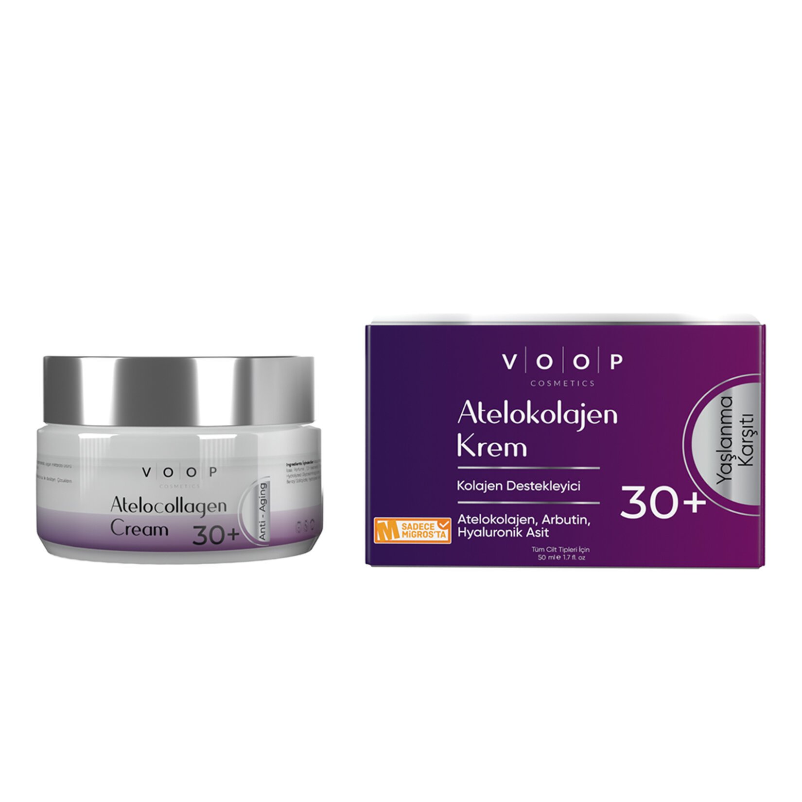 Voop Atelokolajen Krem 50 Ml
