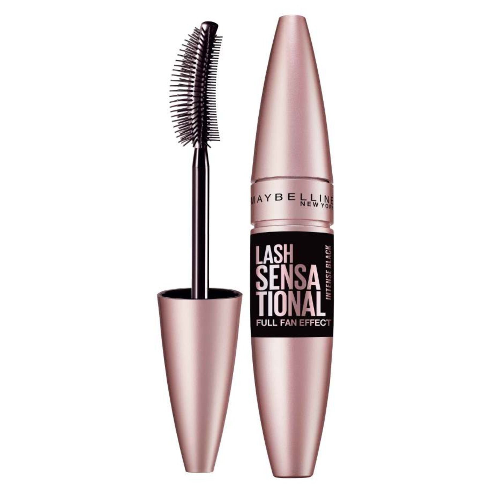 Maybelline New York Lash Sensational Yelpaze Etkili Intense Black Maskara - Ekstra Siyah