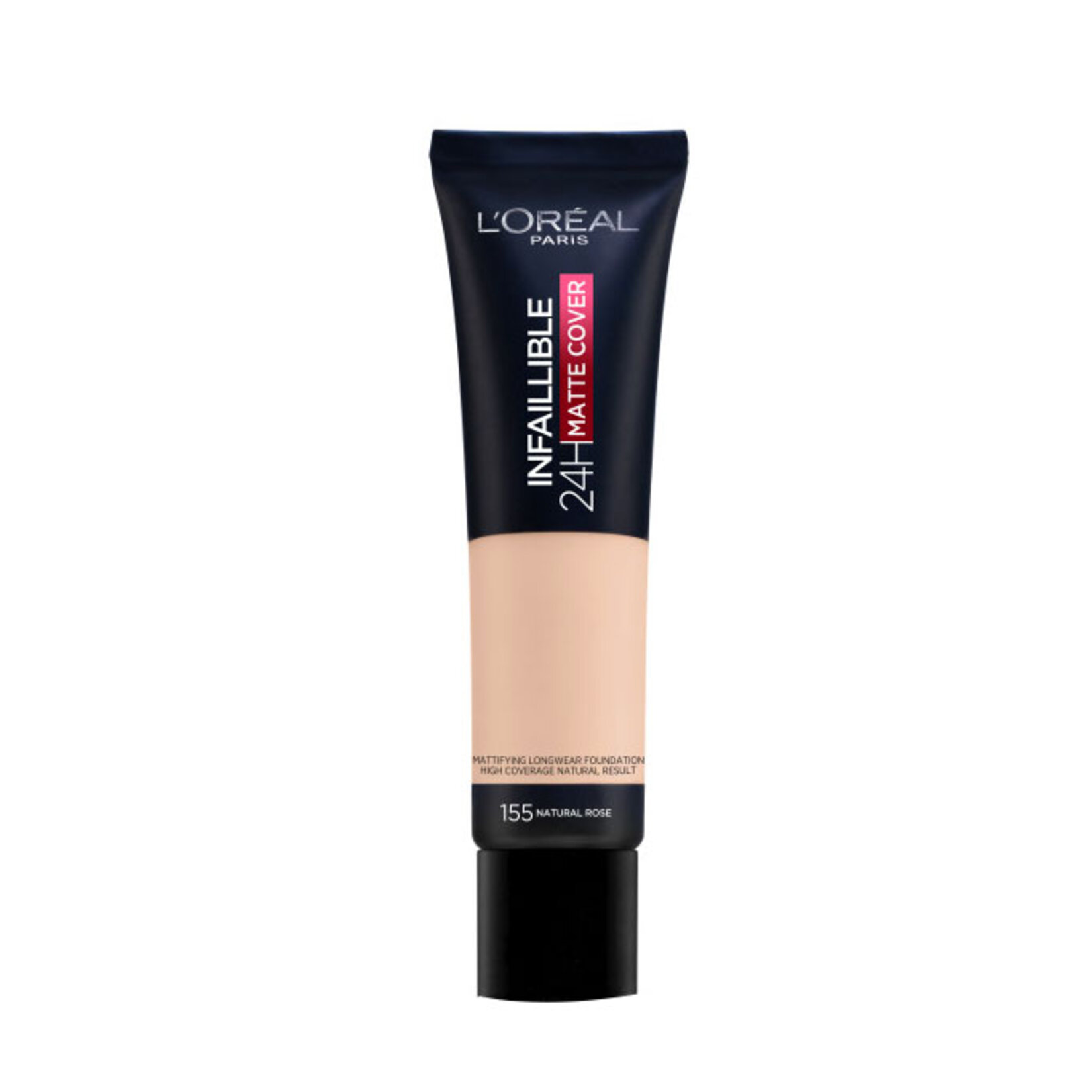 L'Oréal Paris Infaillible 24H Matte Cover Yüksek Kapatıcı Fondöten - 155 Natural Rose