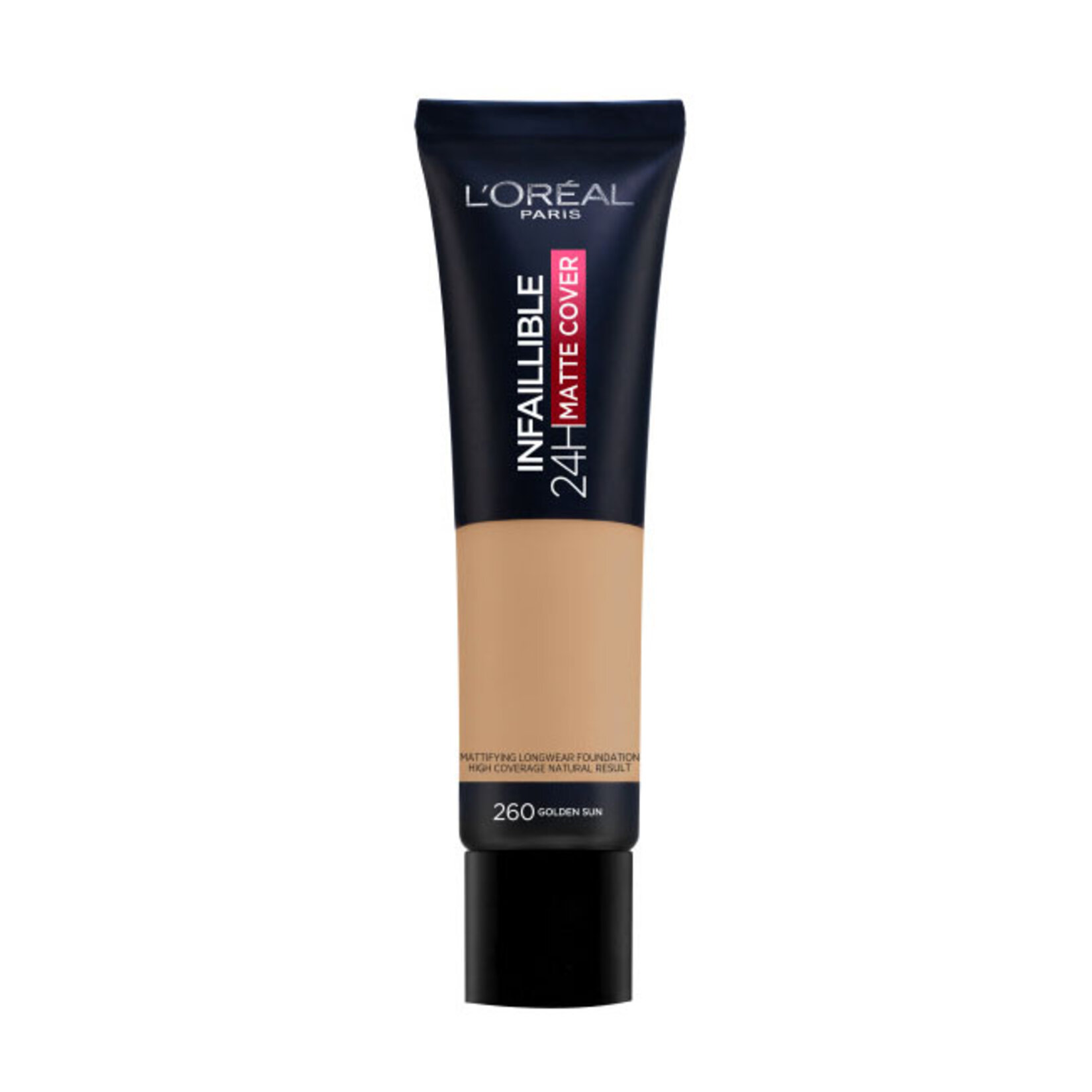 L'Oréal Paris Infaillible 24H Matte Cover Yüksek Kapatıcı Fondöten - 260 Golden Sun