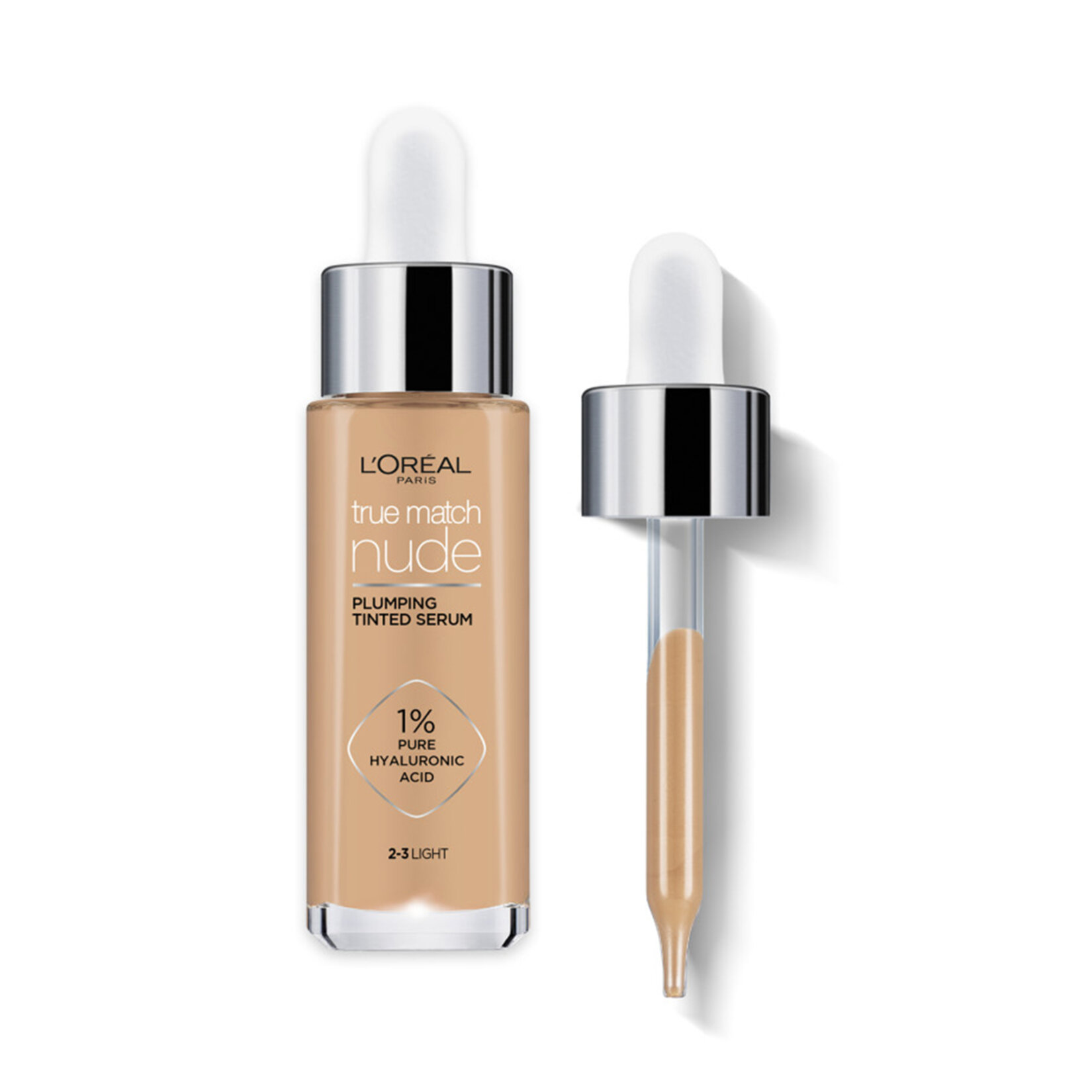 L'Oréal Paris True Match Nude Fondöten Serum 2-3 Light