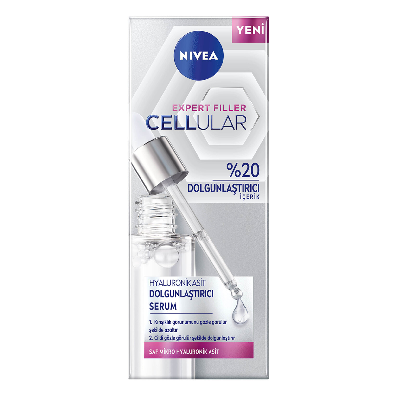 Nıvea Cellular Expert Fıller Hyaluronıc Serum 30Ml