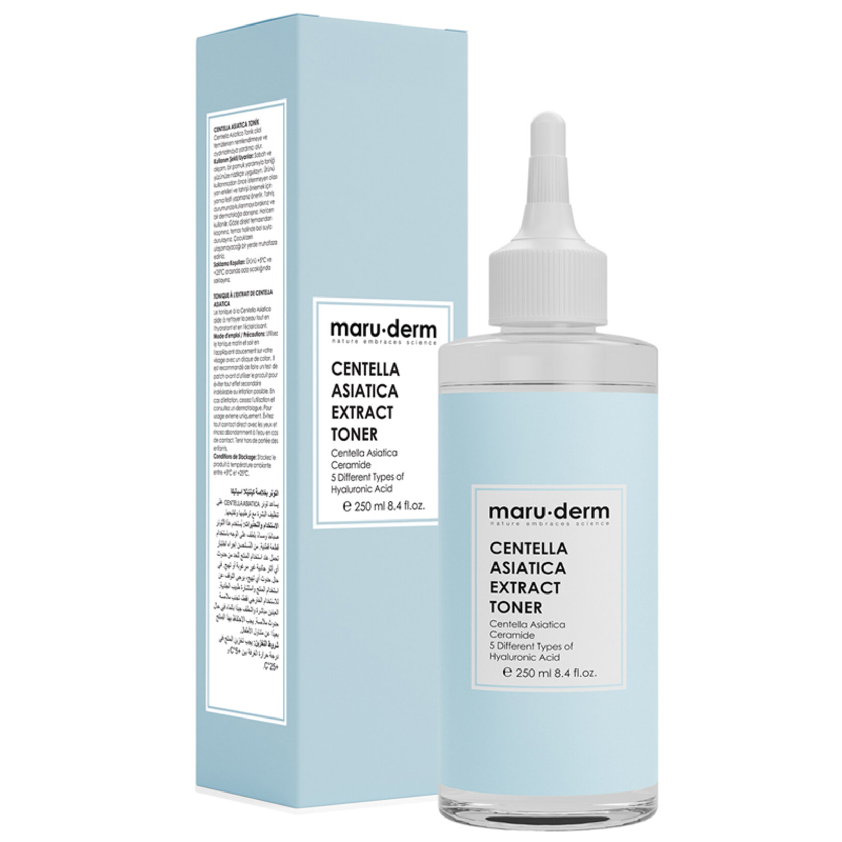 Maruderm Centella Yatıştırıcı & Ceramide Nemlendirici Tonik 250Ml