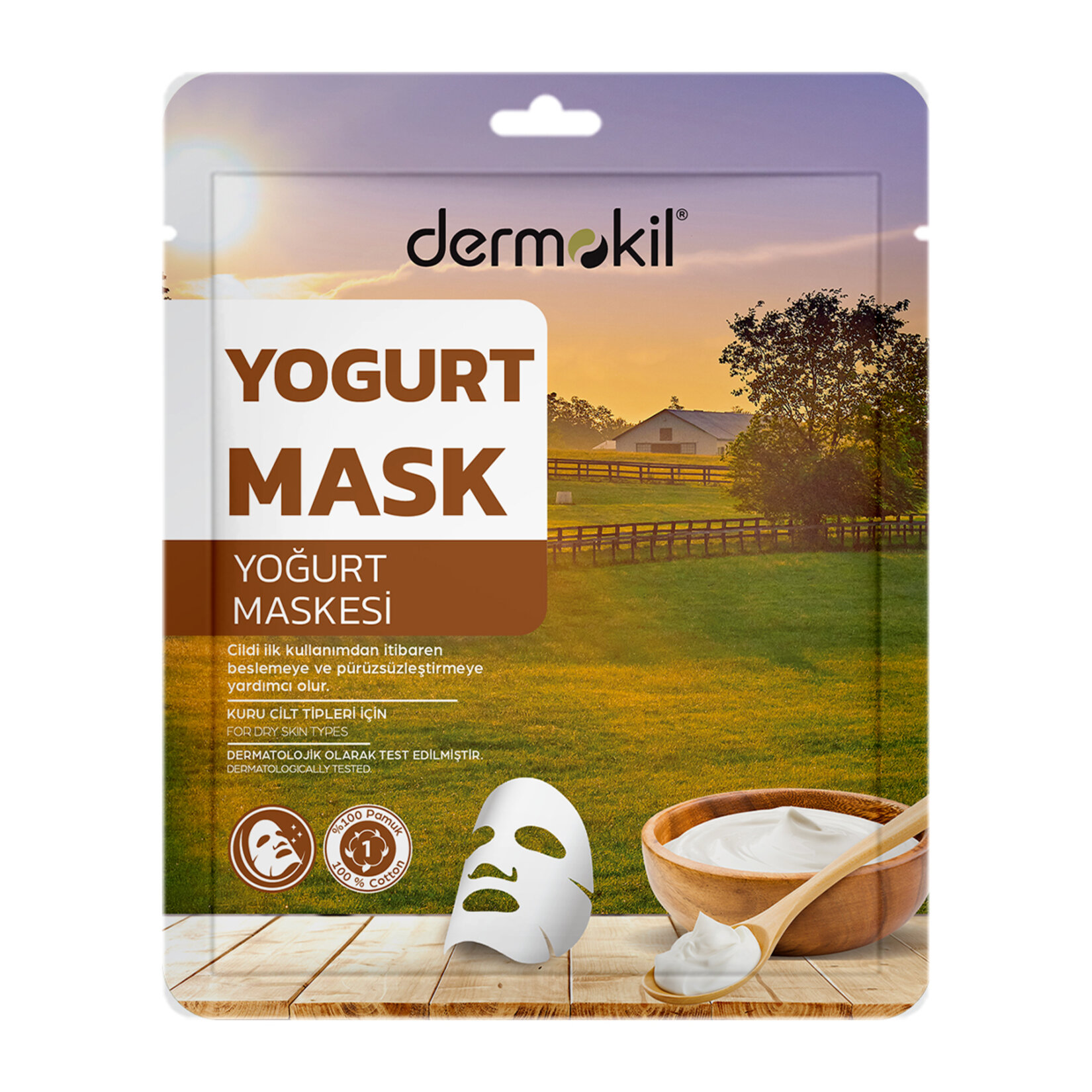 Dermokil Yoğurt Mask Yoğurt Maskesi 20 G