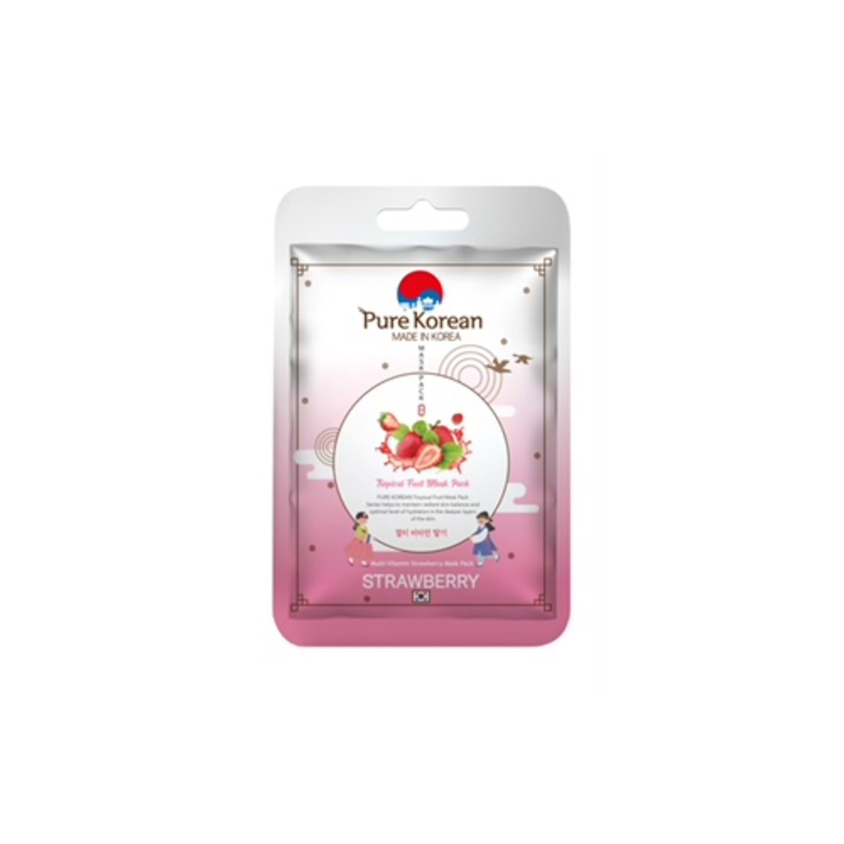 Pure Korean Strawberry Maske 27Ml