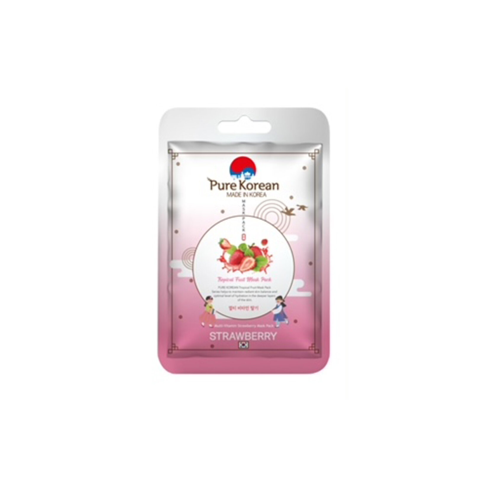Pure Korean Strawberry Maske 27Ml